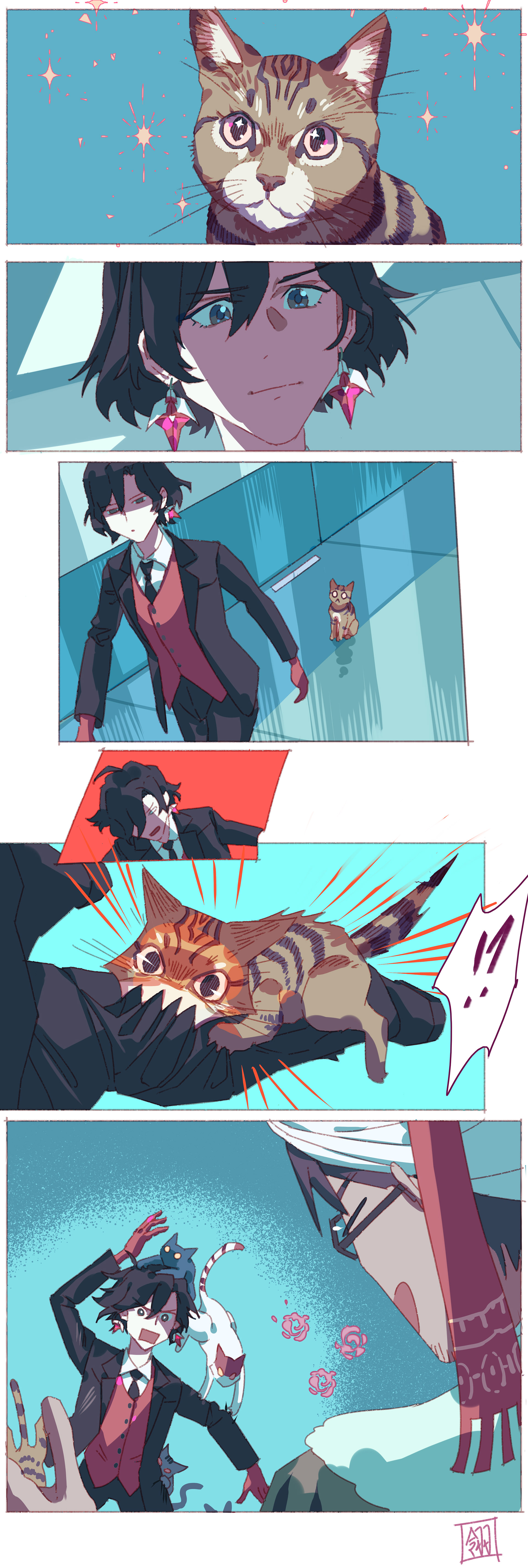 (FGO) Constantine encounters enemies
