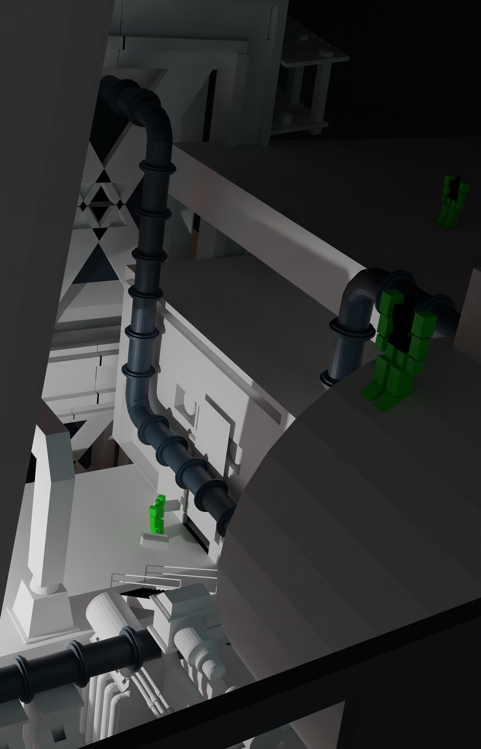 Closeup: Blender model