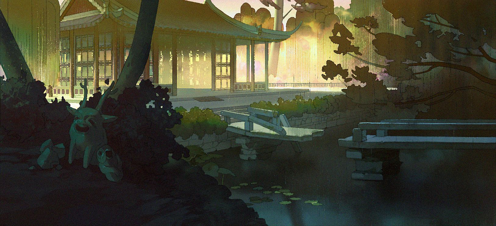 Pavilion, texture practice (2021)