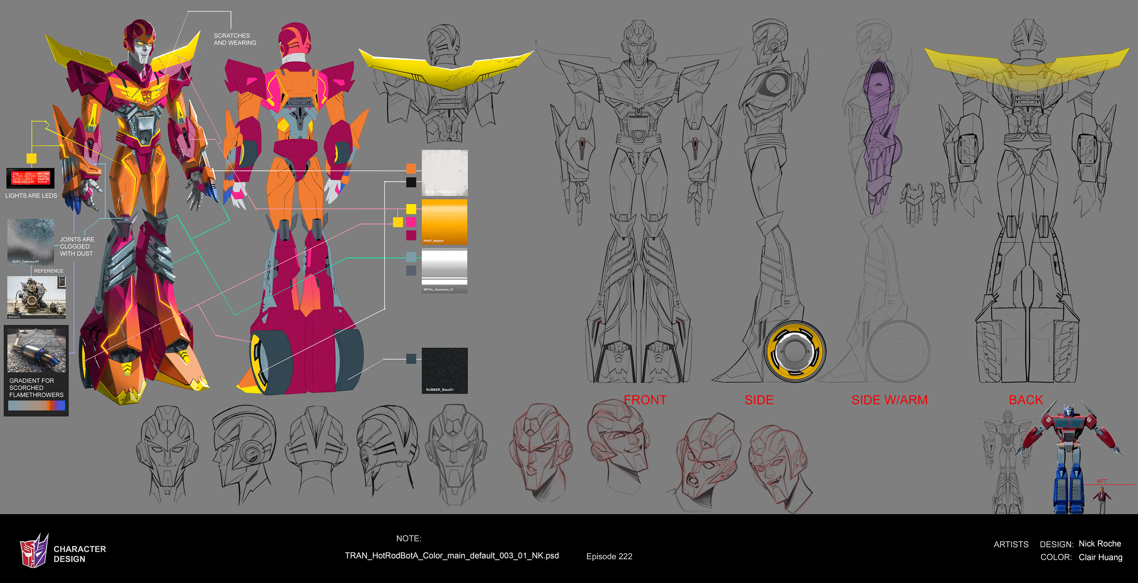 I screamed when I saw him on the list