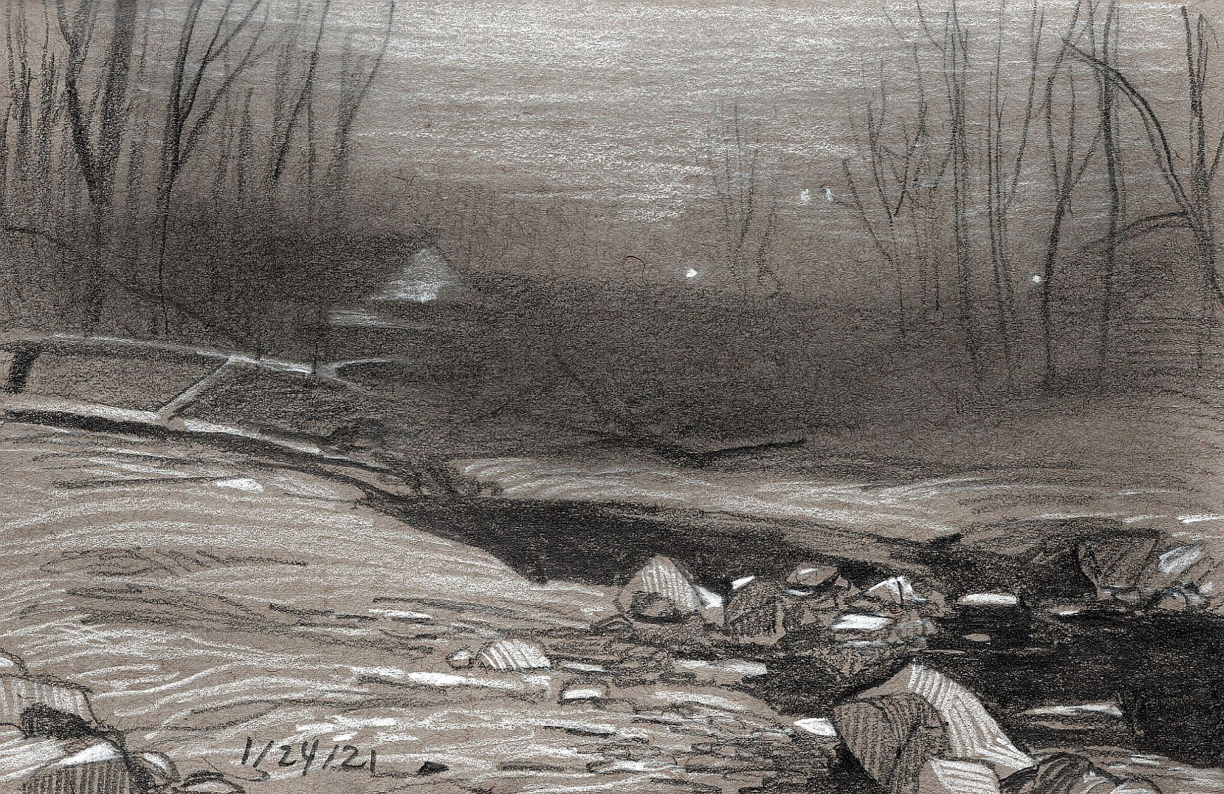 Daily plein air sketch