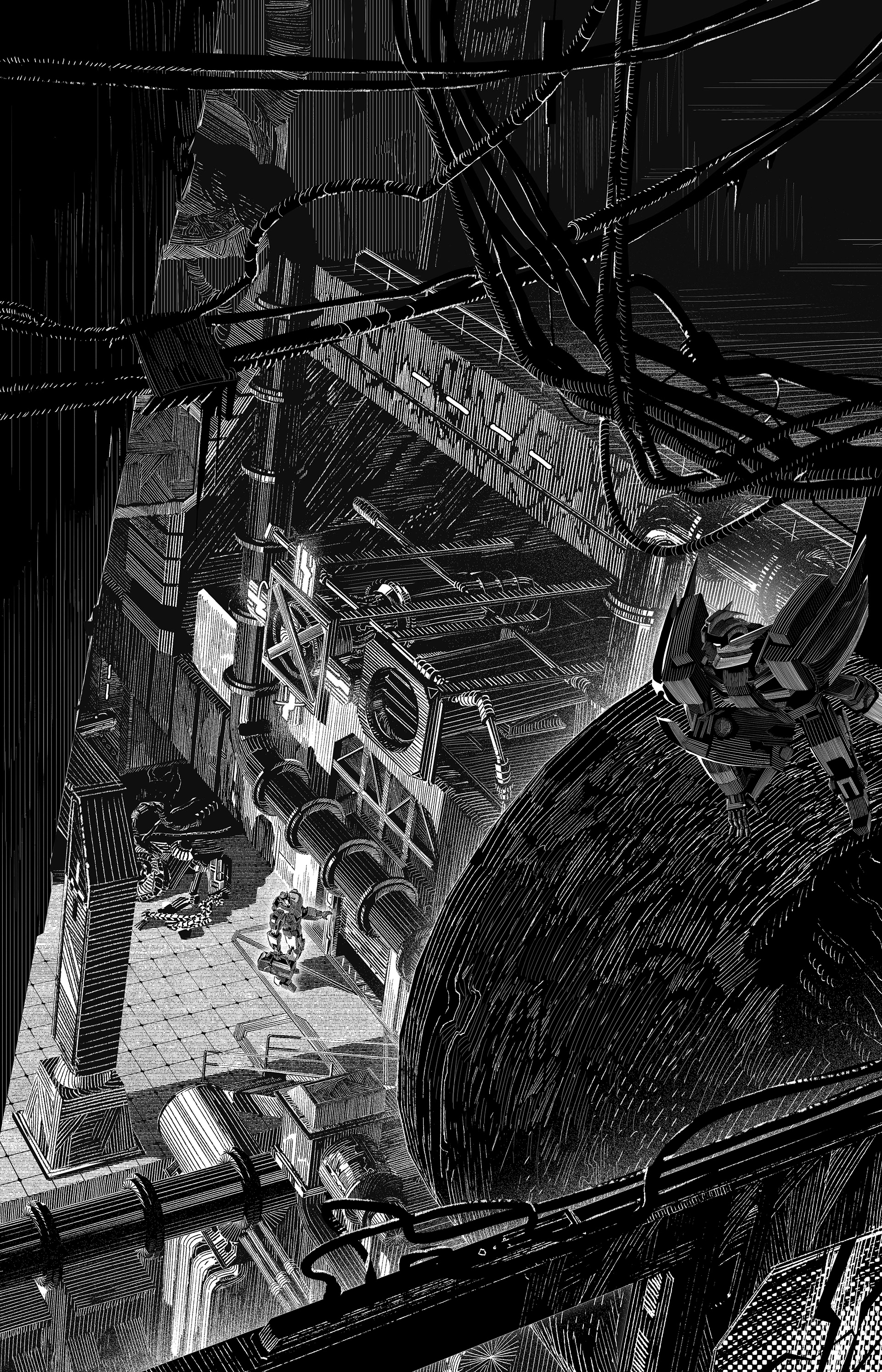 Dead End clinic (Transformers fanart, 2024)