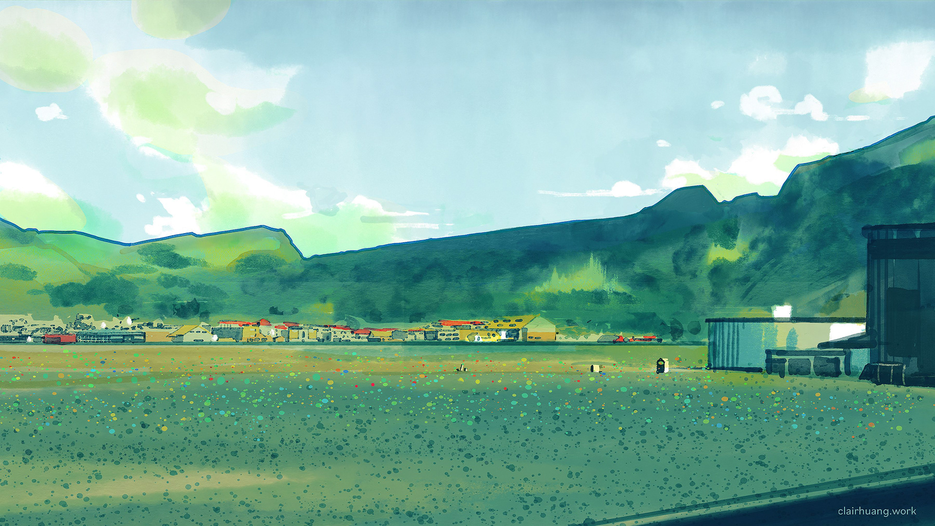 Watercolor brush practice (2023)