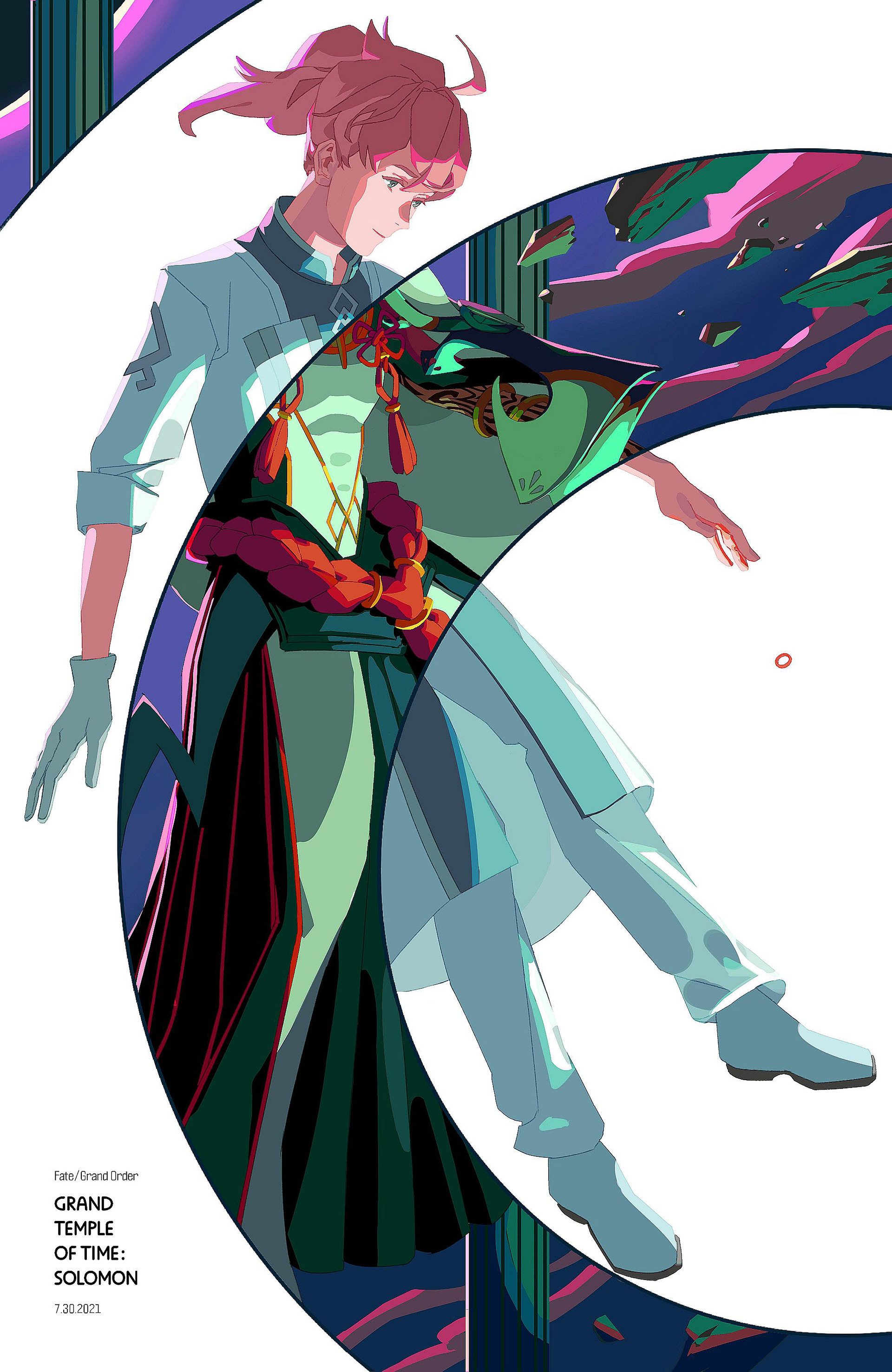 Fan poster inspired by the release of the Fate/Grand Order Solomon OVA (2021)