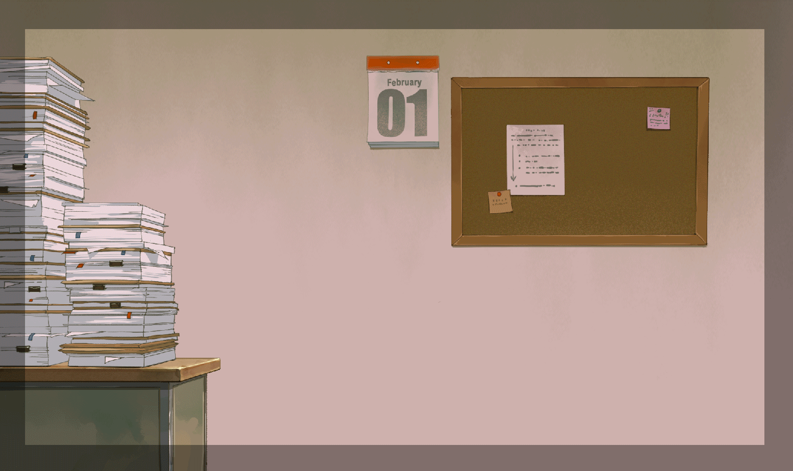 Sequence of BGs for Life of a Recruiter (dir. Ellen Su, for Titmouse's 5 Second Day) (2023)