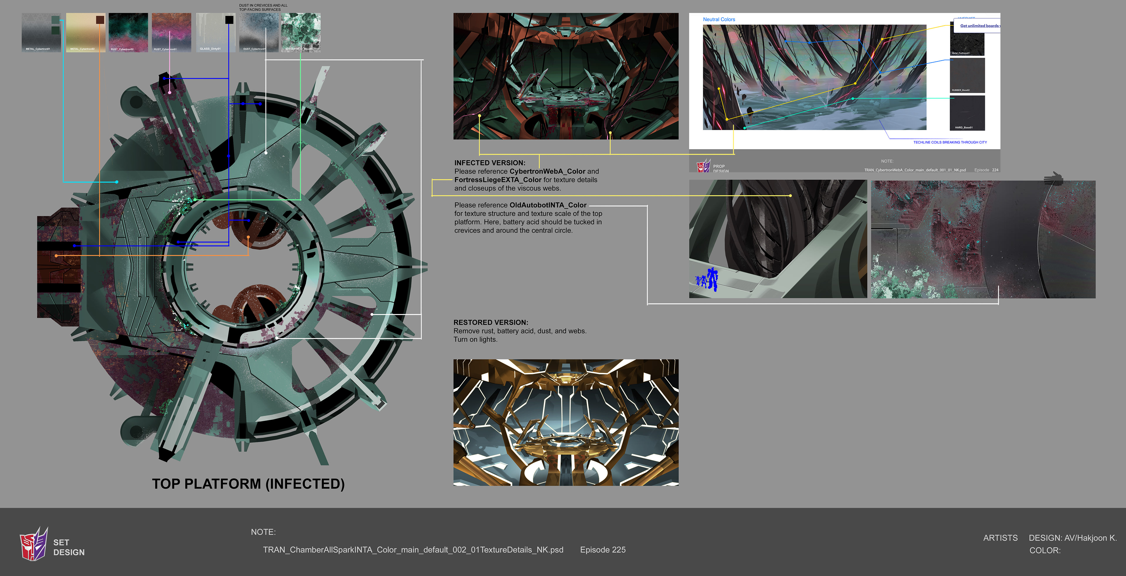 Color breaks by Jermaine Jose, paint by me