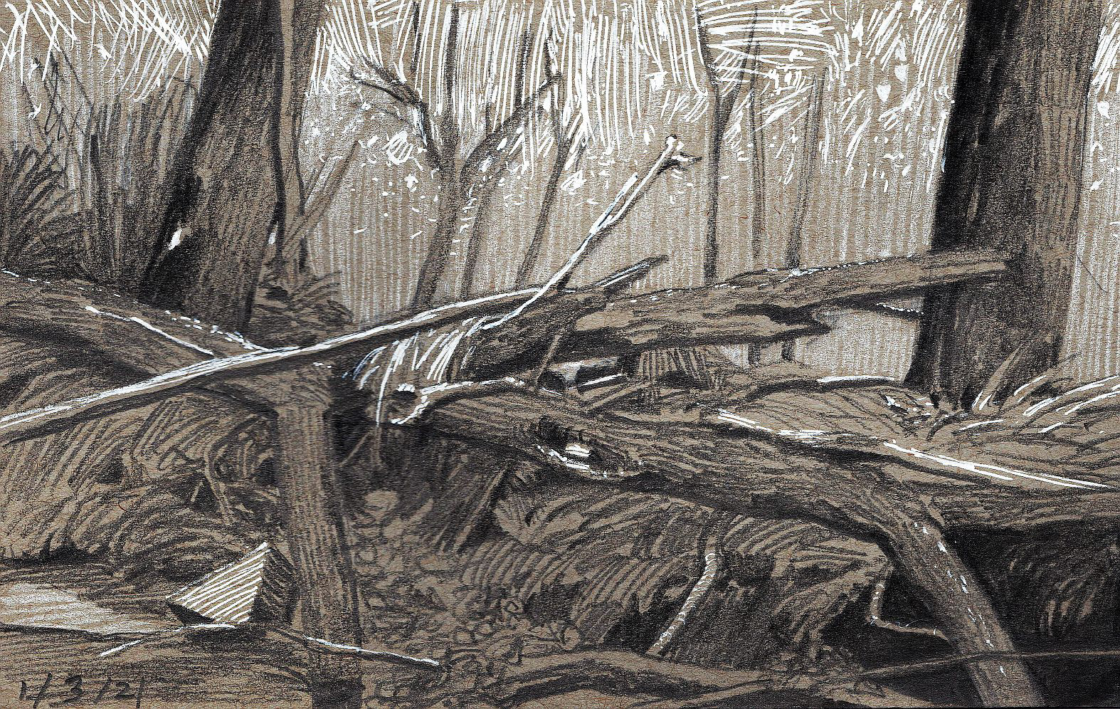 Daily plein air sketch