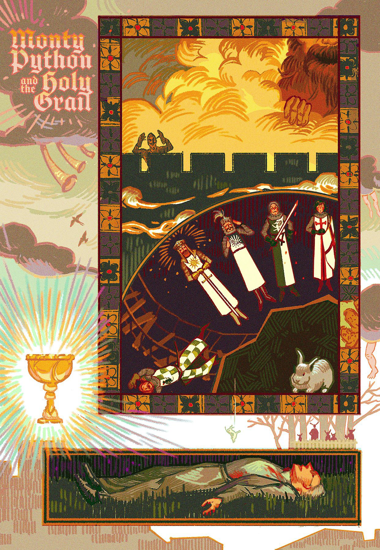 Fan poster for Monty Python and the Holy Grail (2020)
