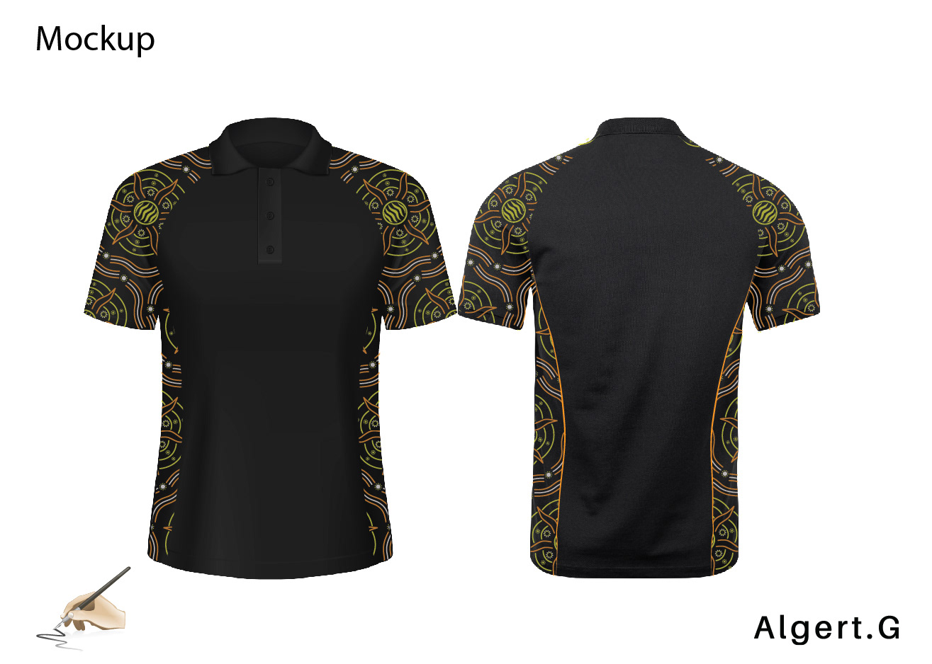 Process of pattern creation for apparel branding