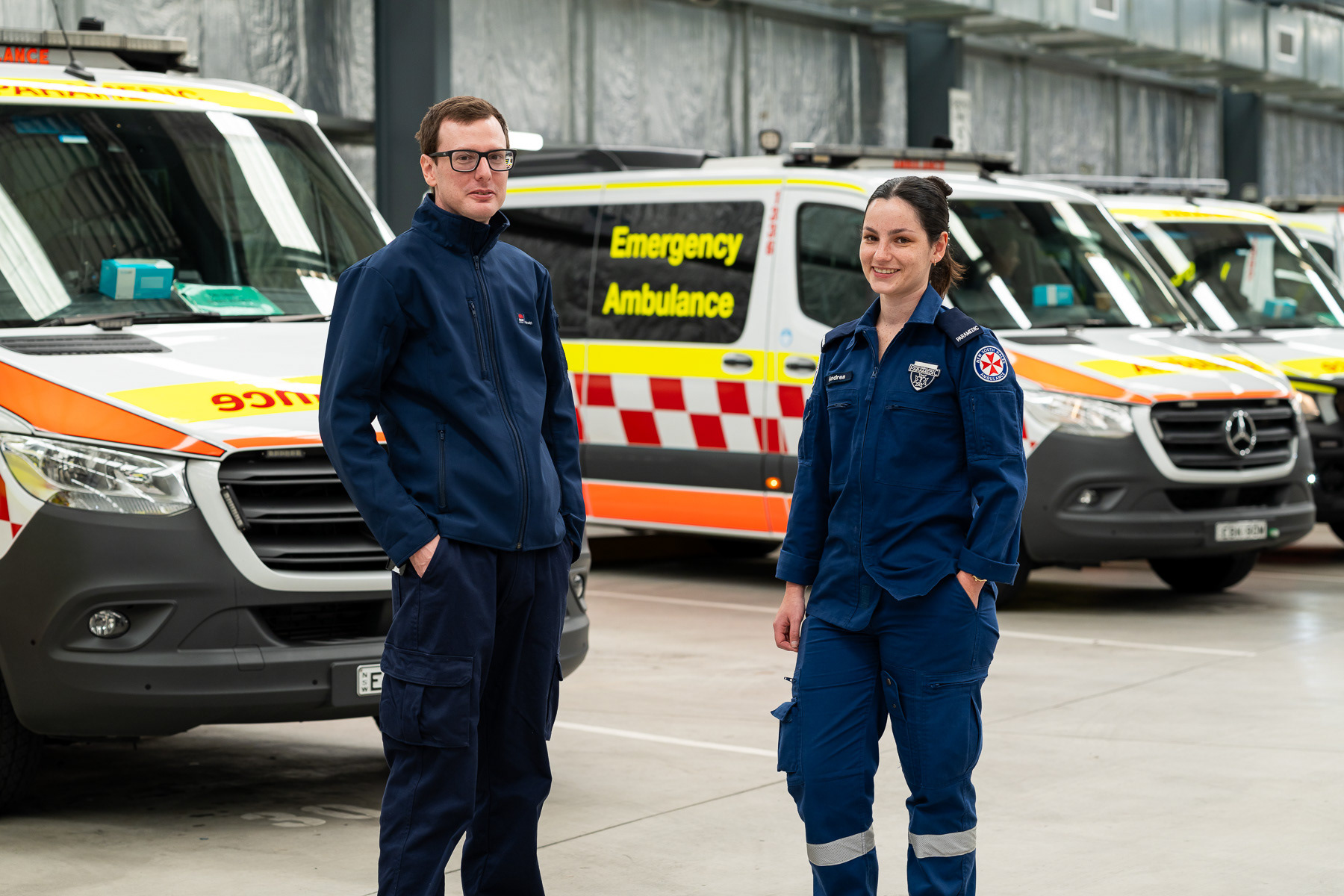 Portrait of HealthShare NSW staff from Ambulance Make Ready Program