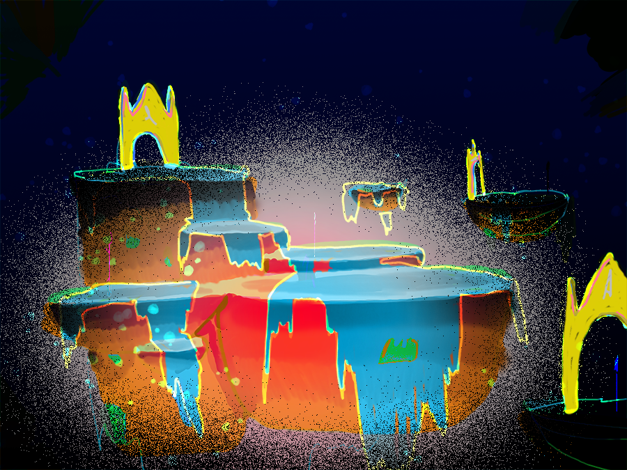 Title: Flooding Space | Digital - 2021