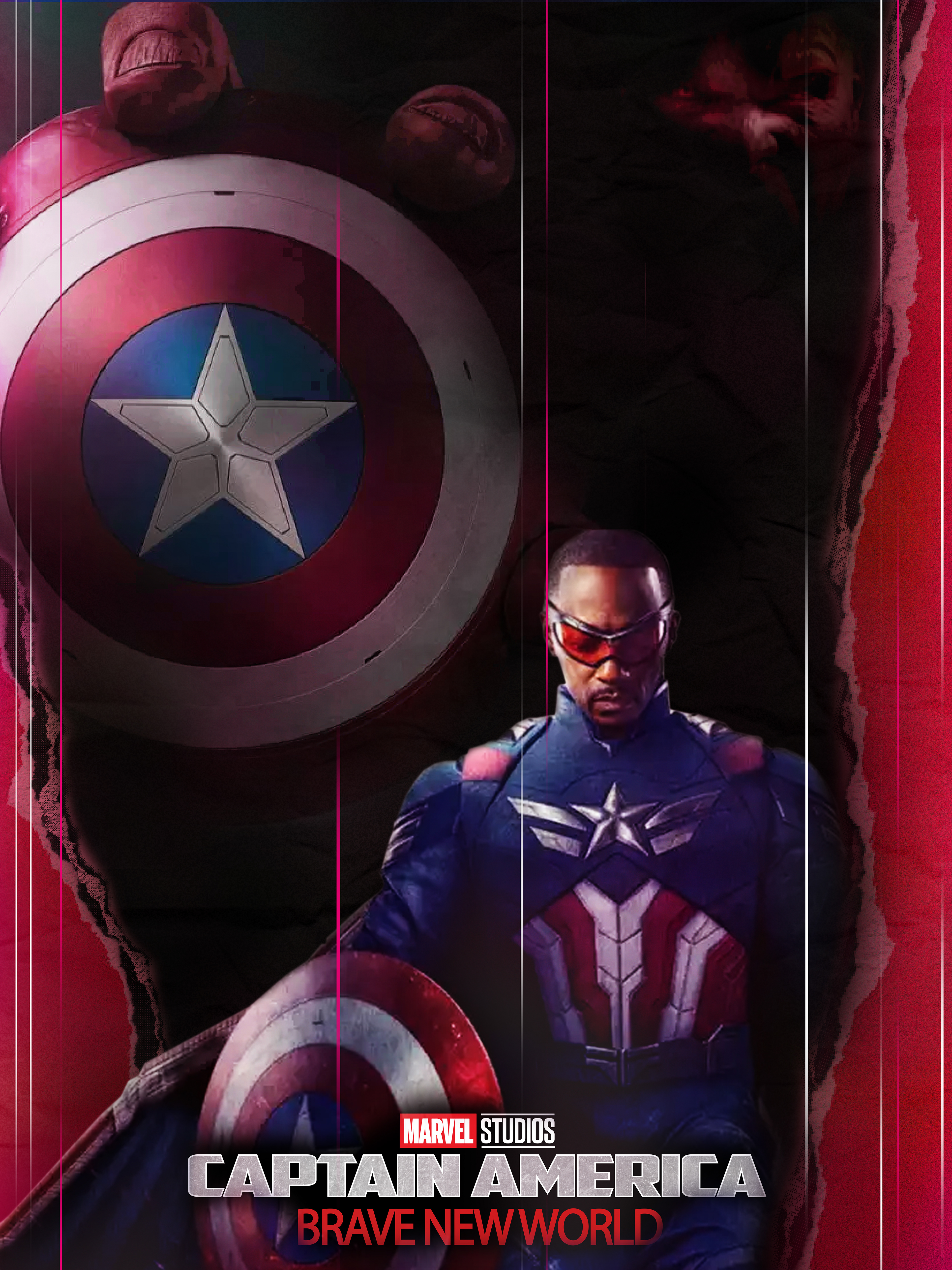 Captain America Brave New World Poster | Digital - 2025