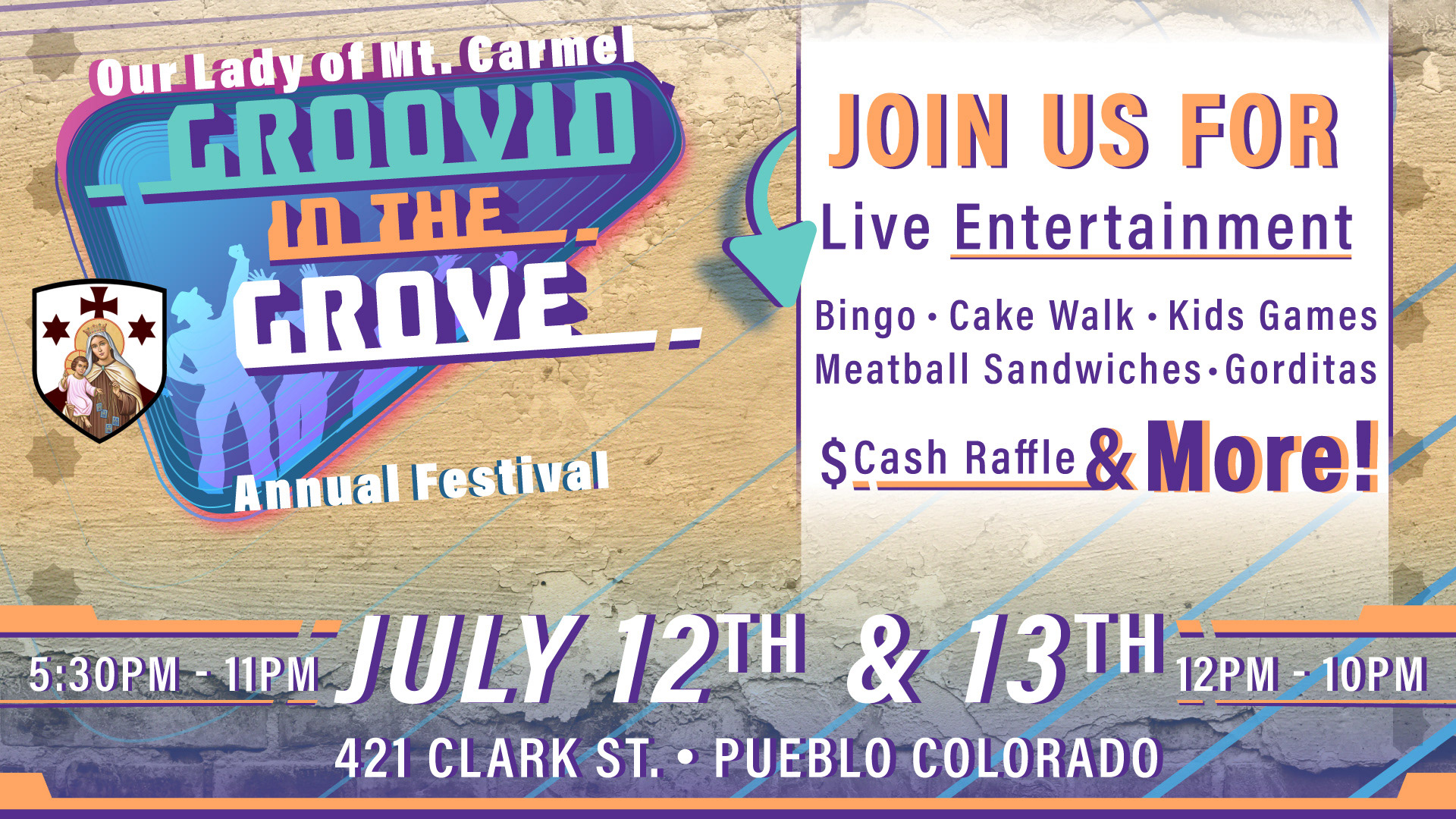 Mt. Carmel Festival Facebook Post