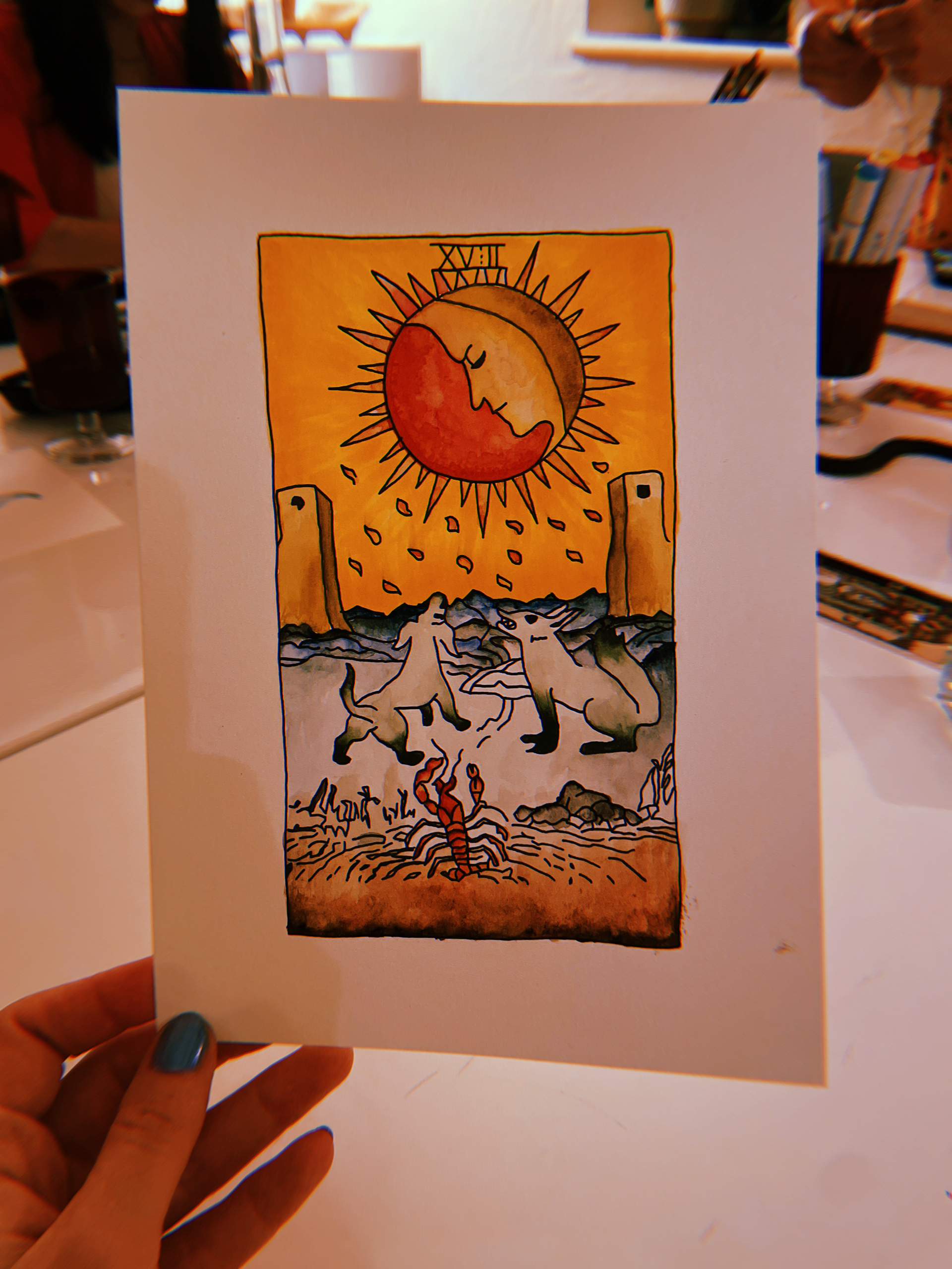 Tarot Paint Night