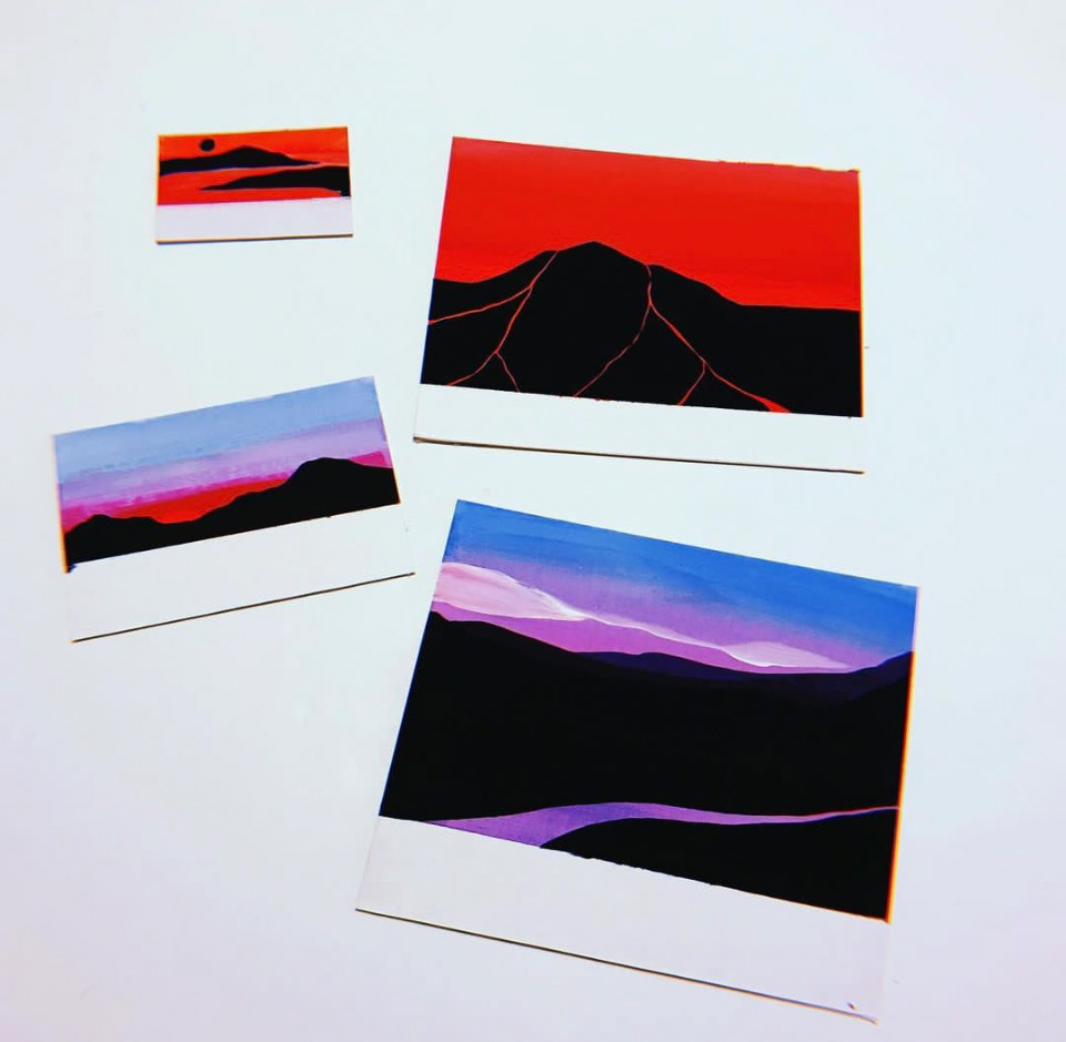 Gouache Dreamscapes