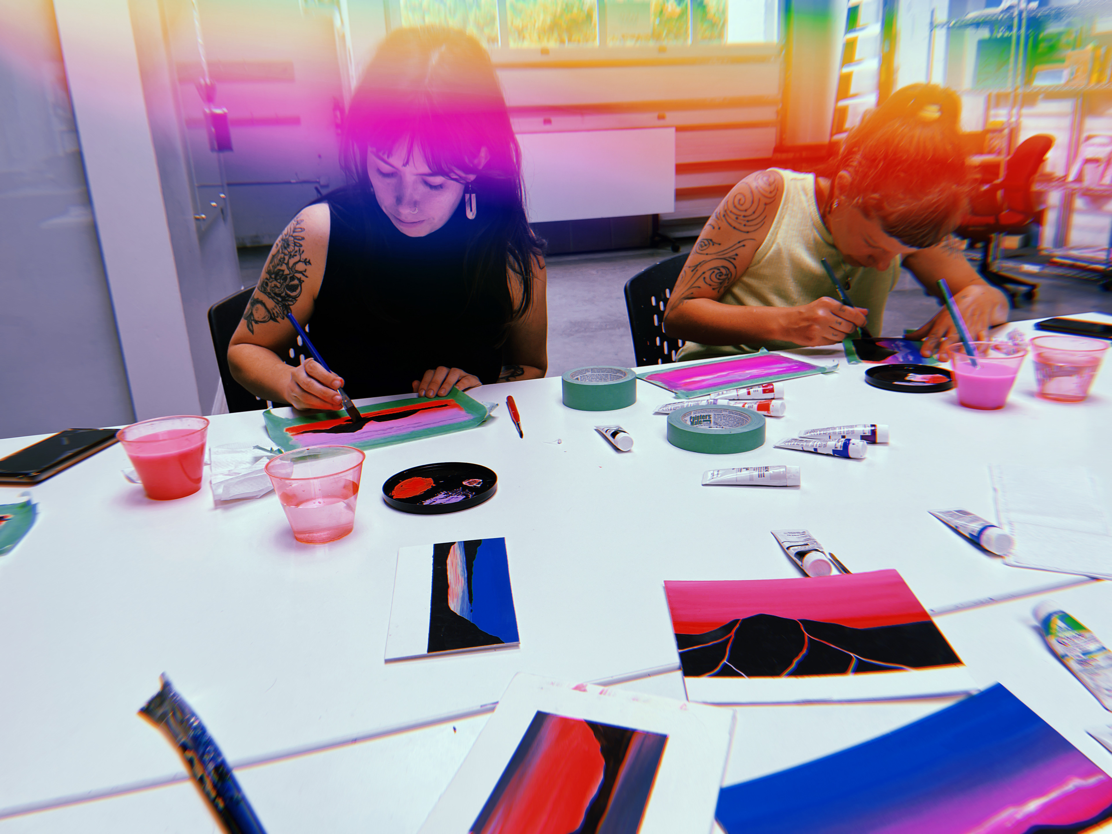Dreamscapes in Gouache workshop