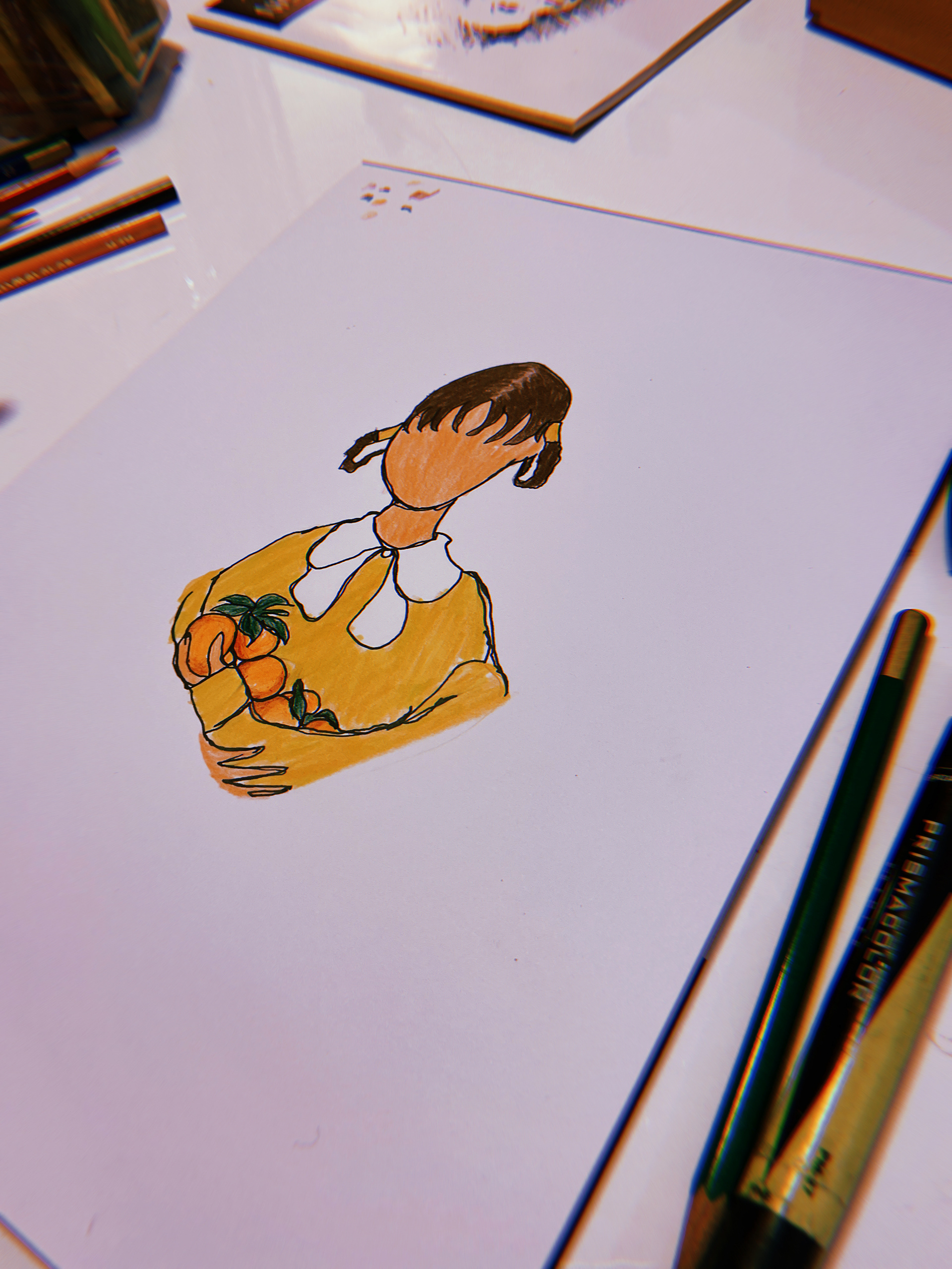 Anisa, age 12 / Graphic Markers