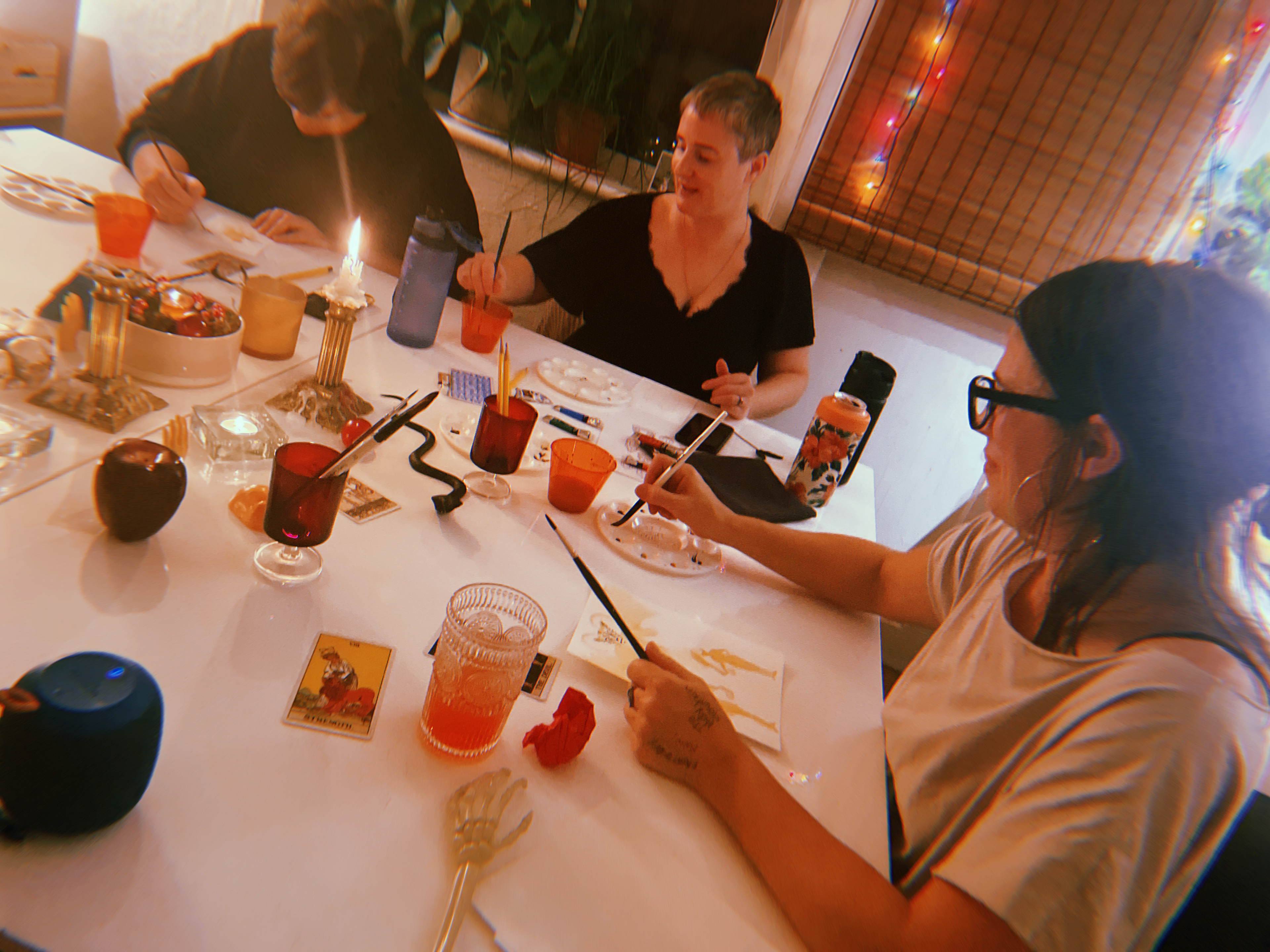 Tarot Paint Night