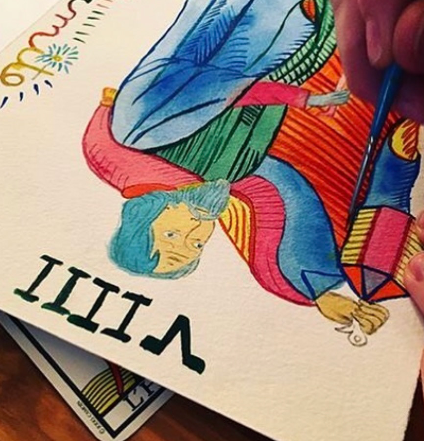 Tarot Paint Night