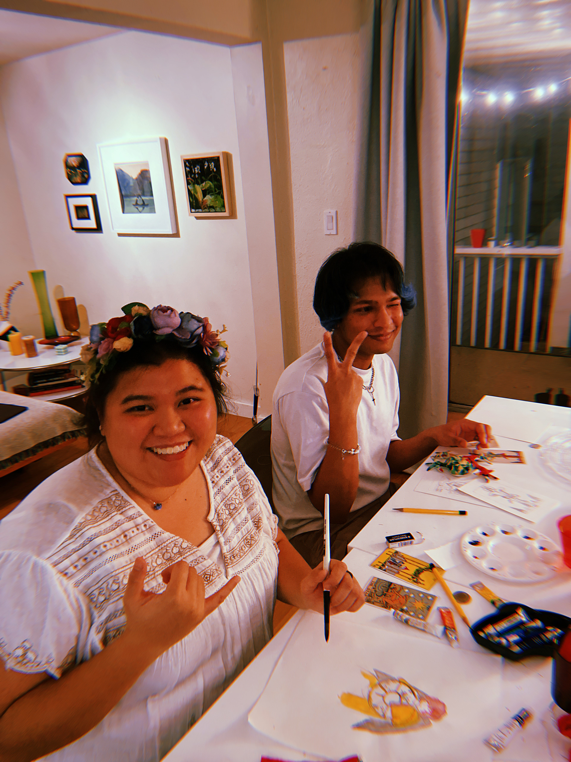 Tarot Paint Night