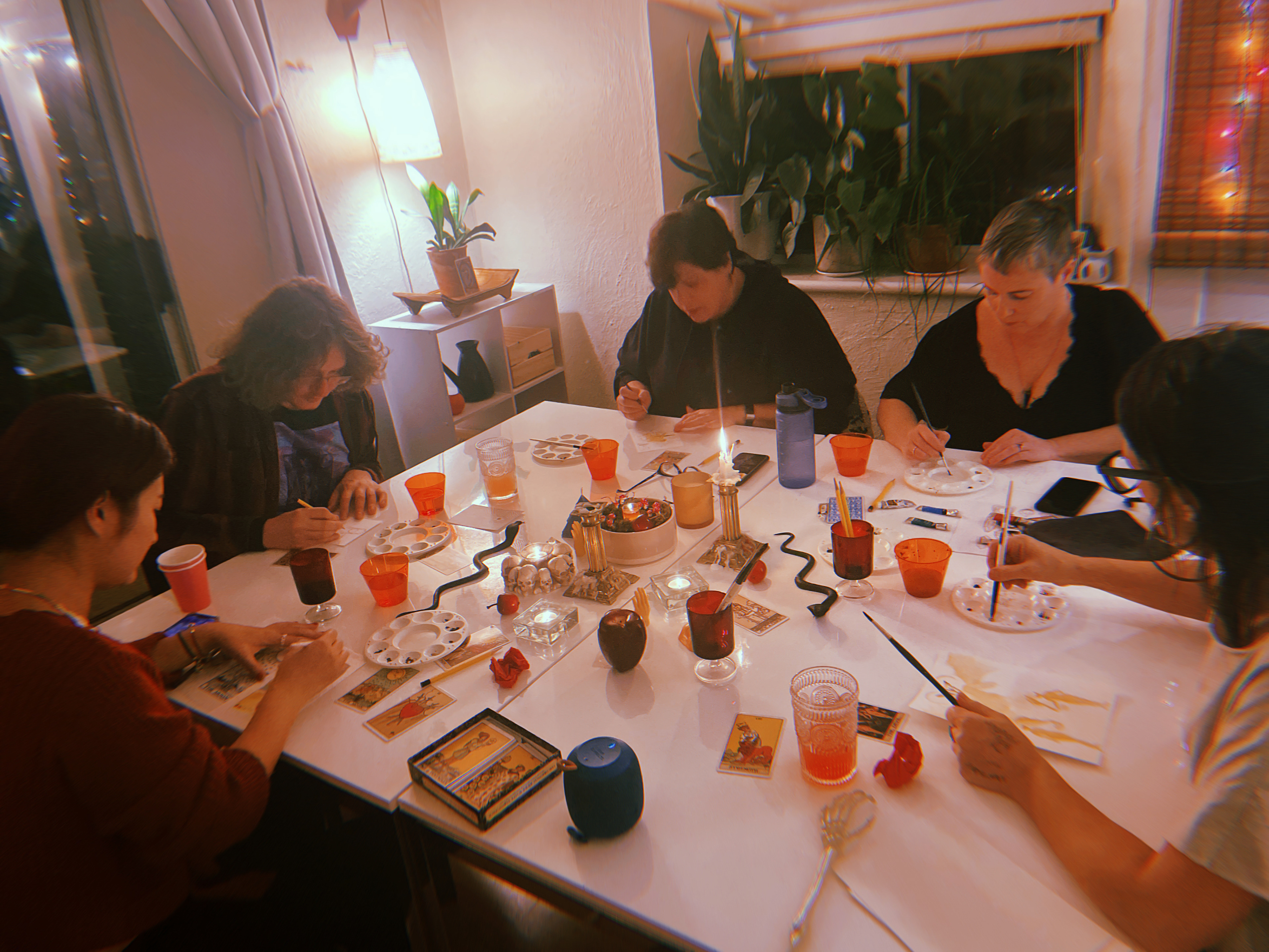 Tarot Paint Night