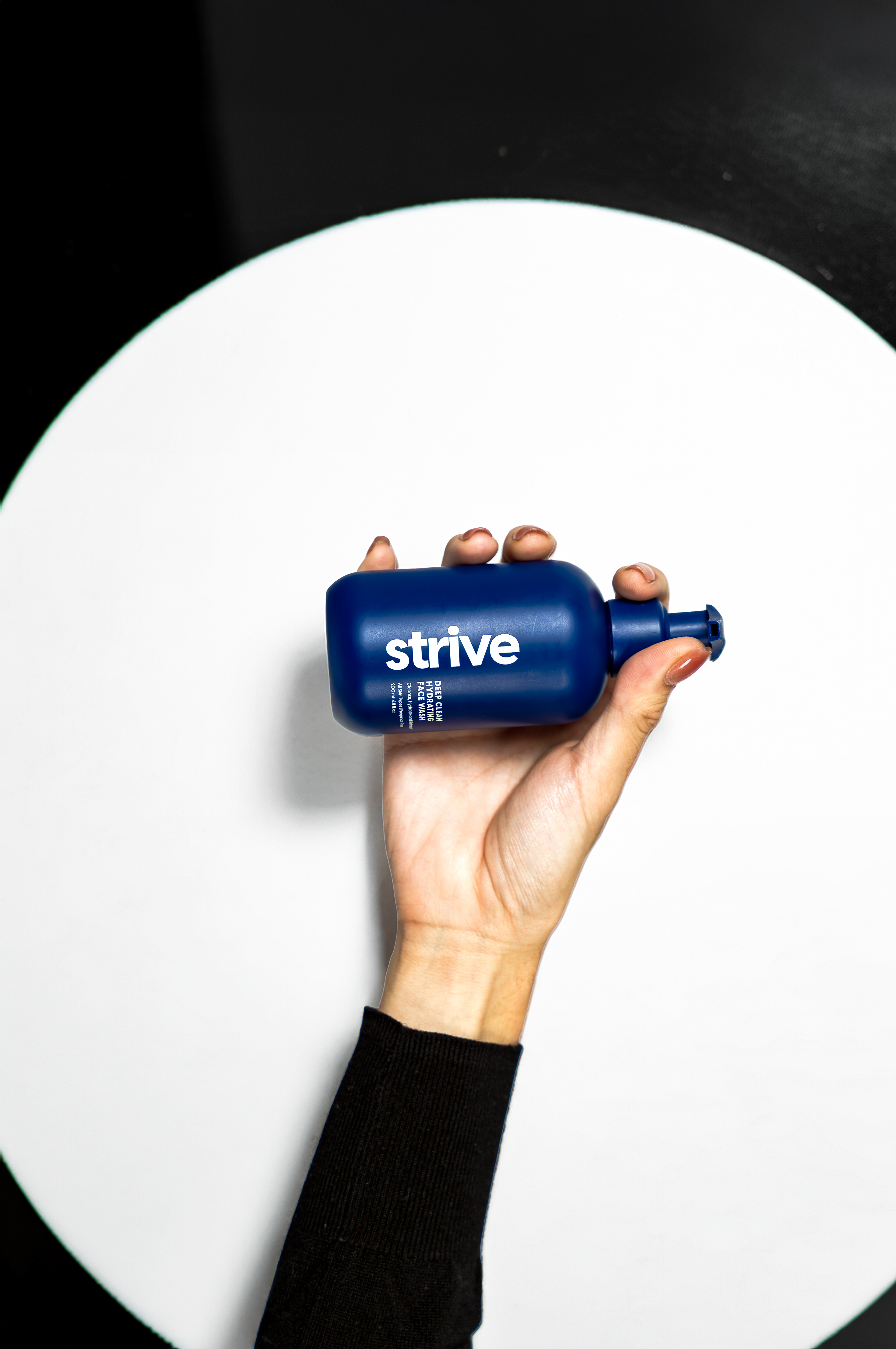 Studio Product Shoot for Strive Skincare 2024