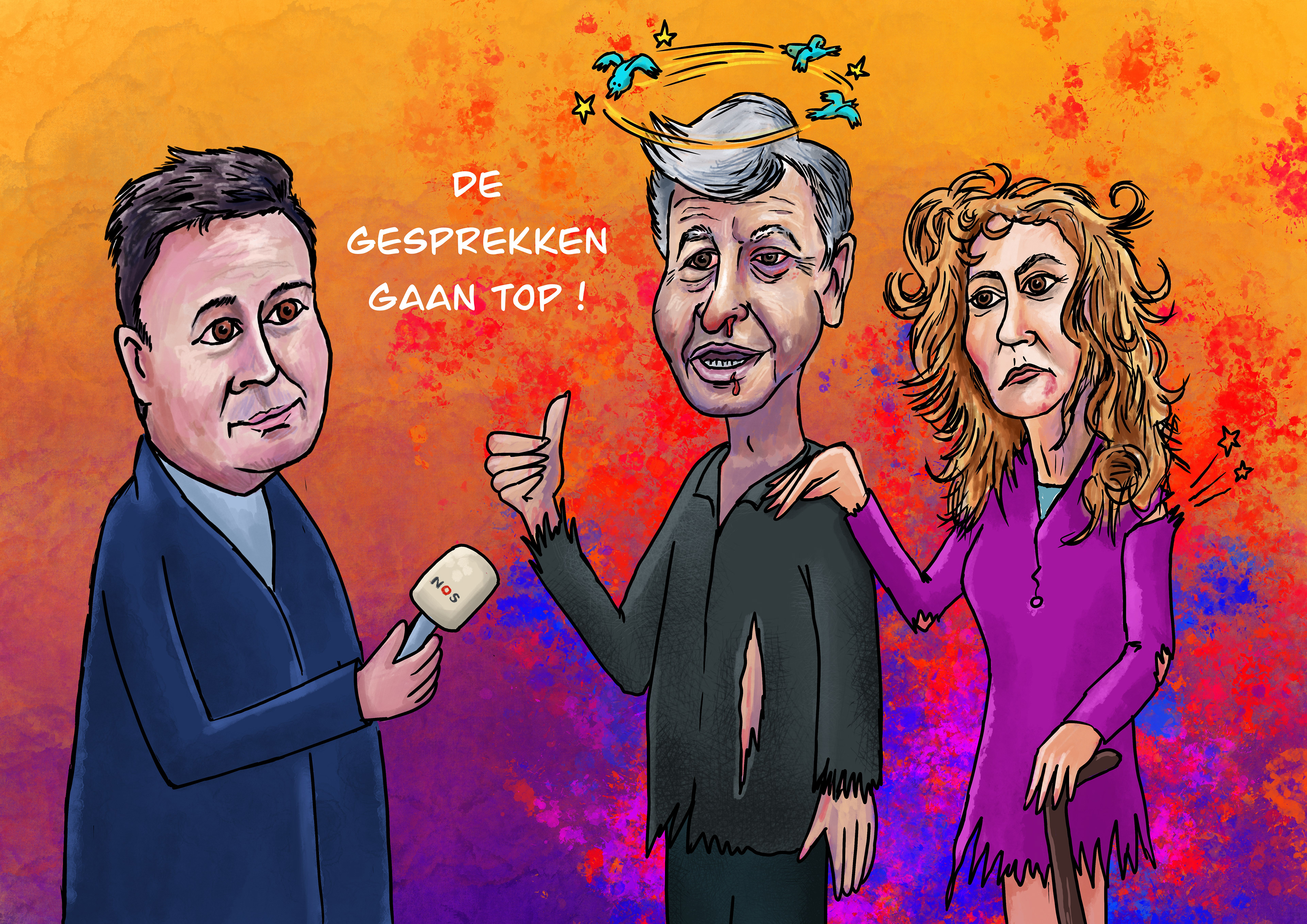 Weet jij wat er achter de deuren gebeurd tijdens de formatie besprekingen?