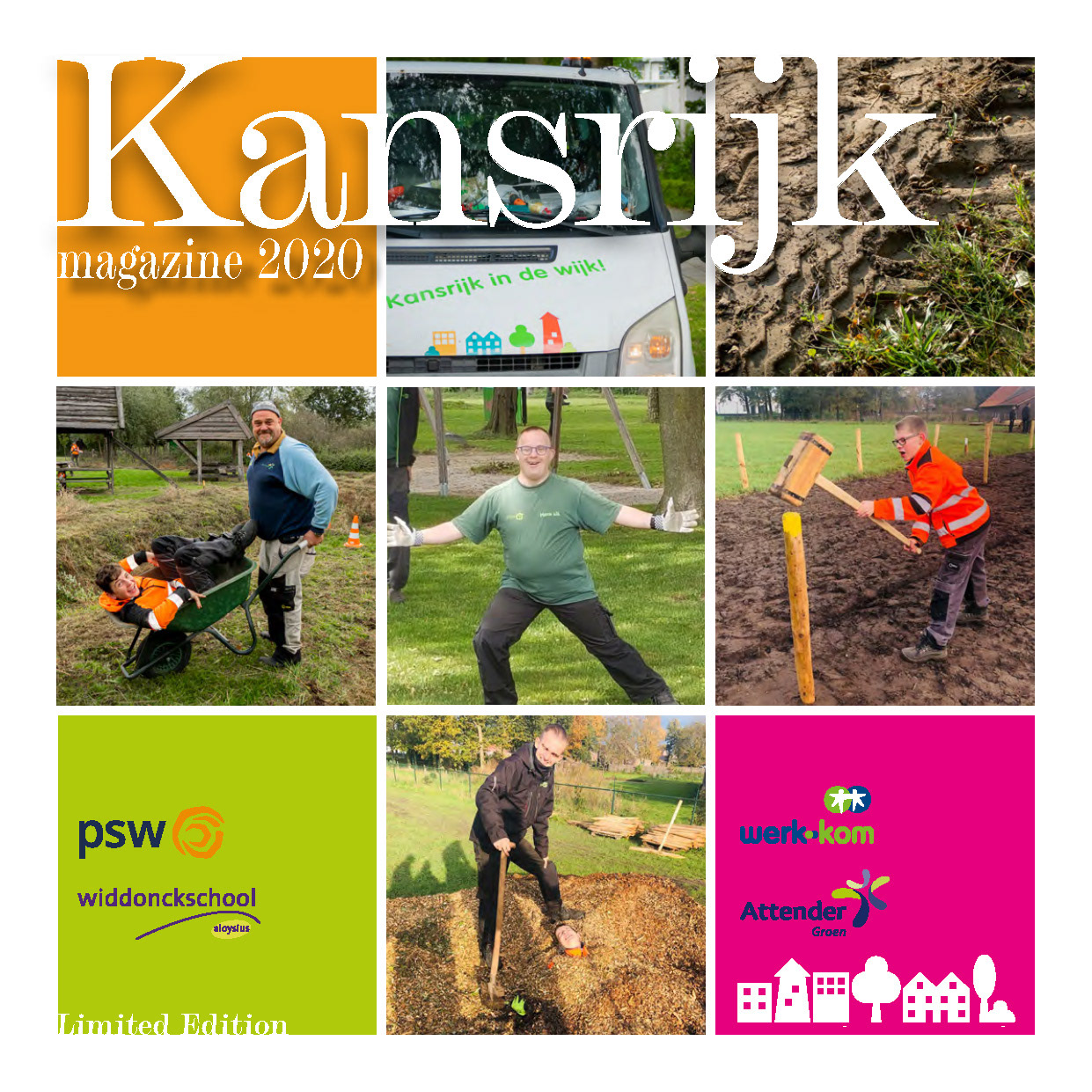 Vormgeving en fotografie Kansrijk magazine 2020