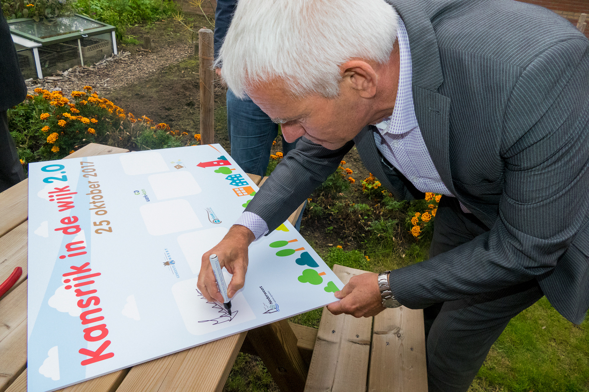 Logo ontwerp Kansrijk in de Wijk en alle vormgeving hiervan