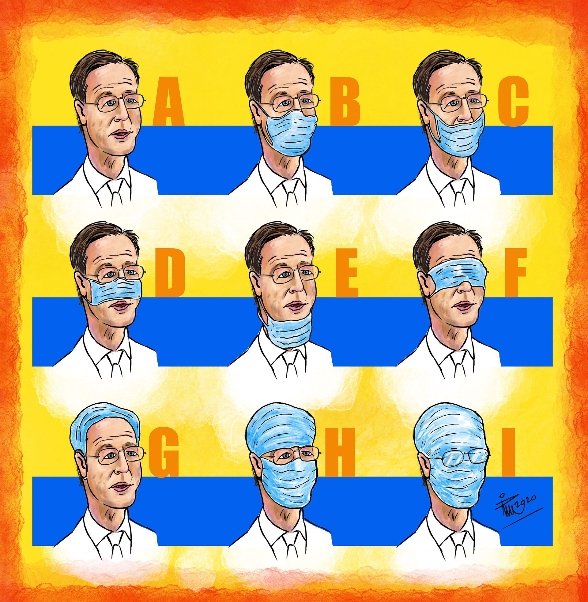 Hoe draag jij je mondkapje?