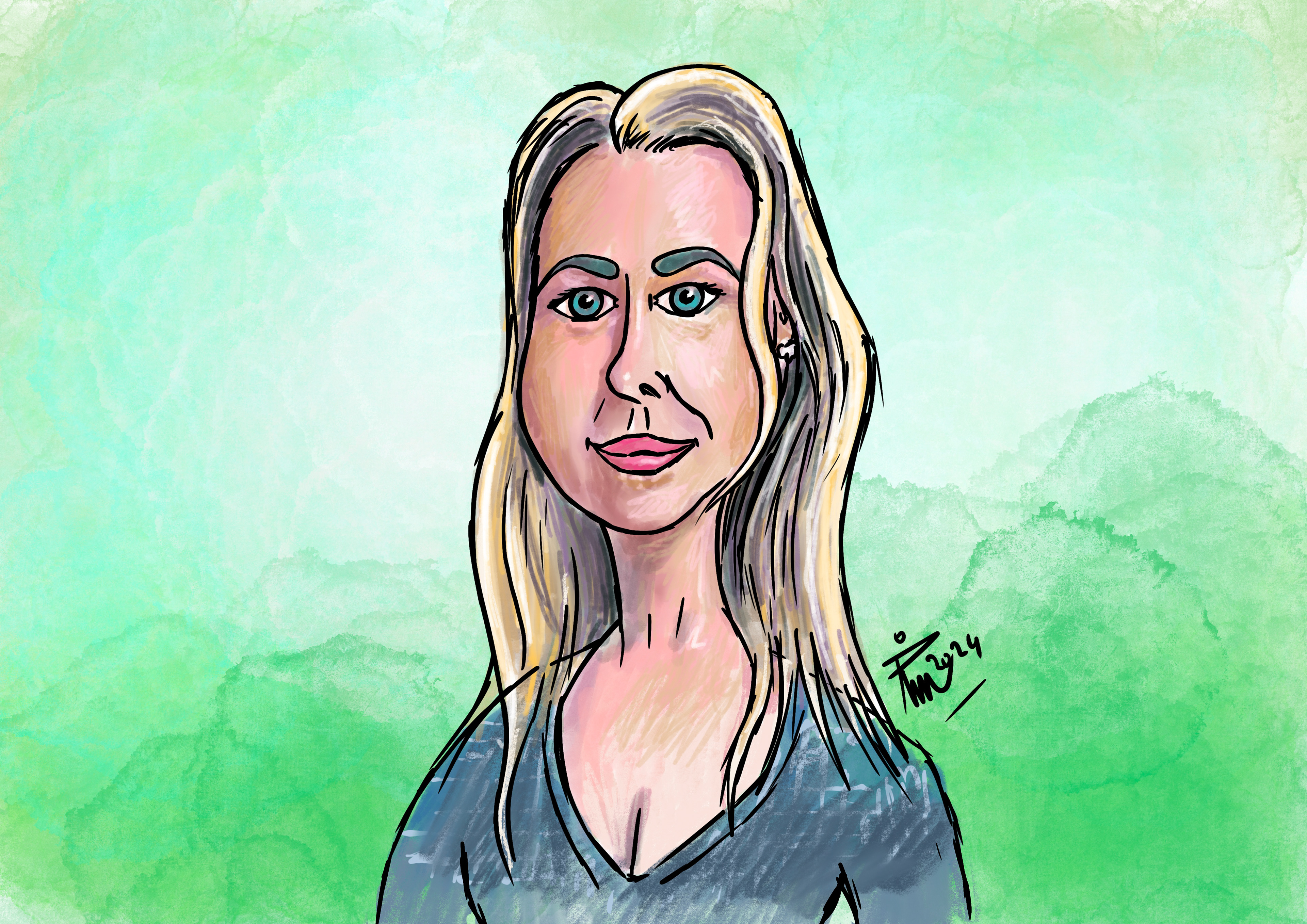 Karikatuur minister van Landbouw 