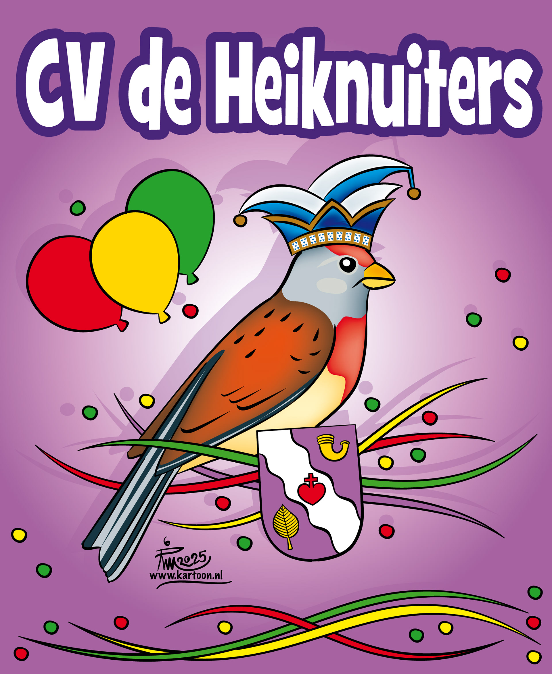 Het onofficiële logo van de Heiknuiters