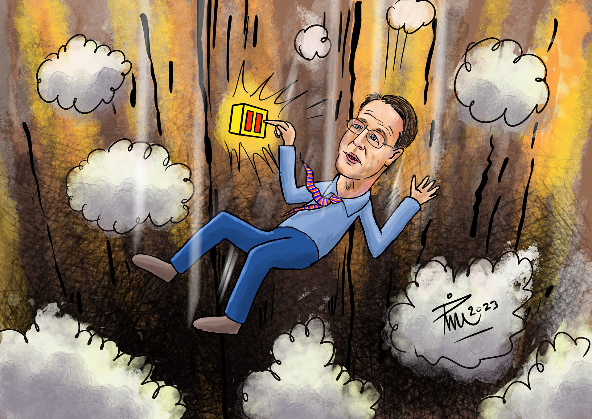 Val van het kabinet in de pauzestand zetten