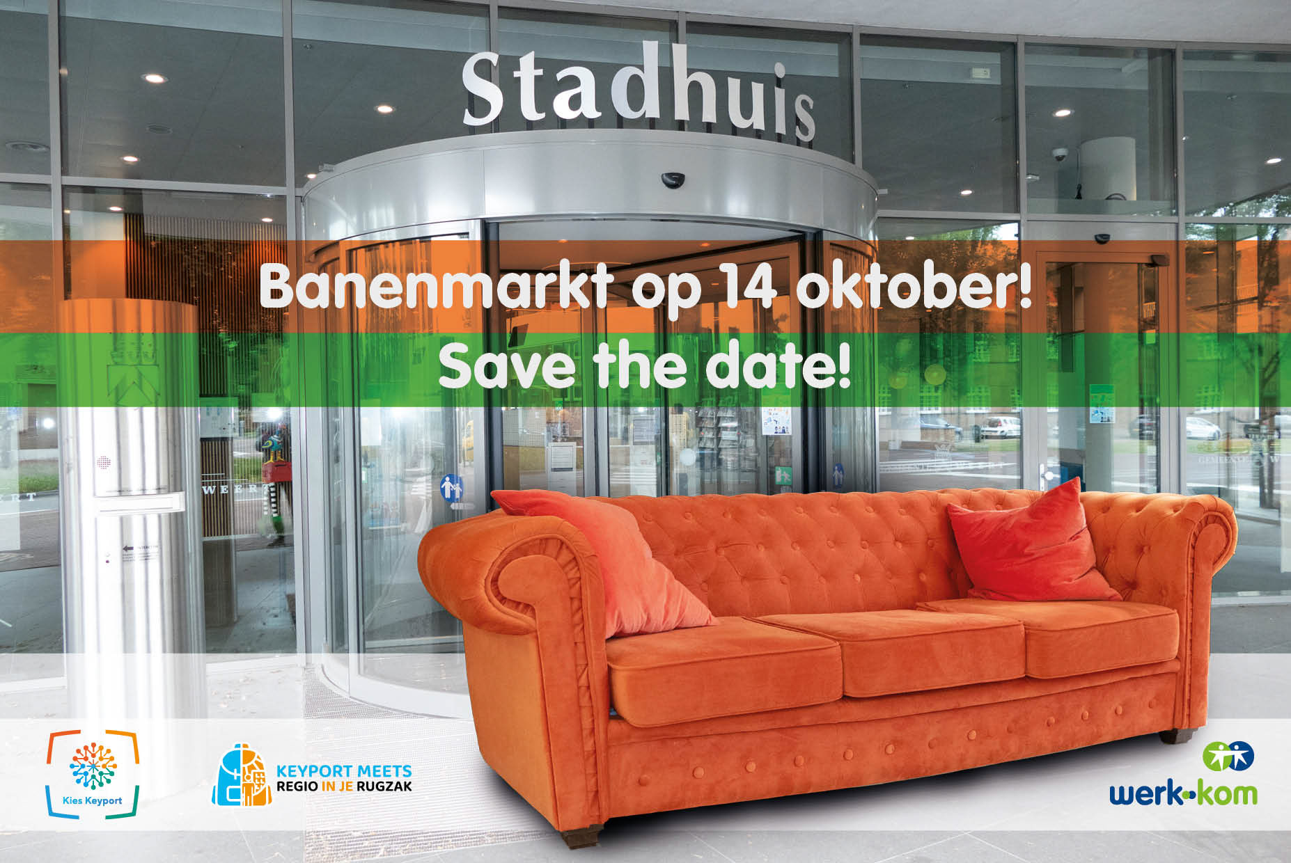 Flyer ontwerp Banenmarkt 2022