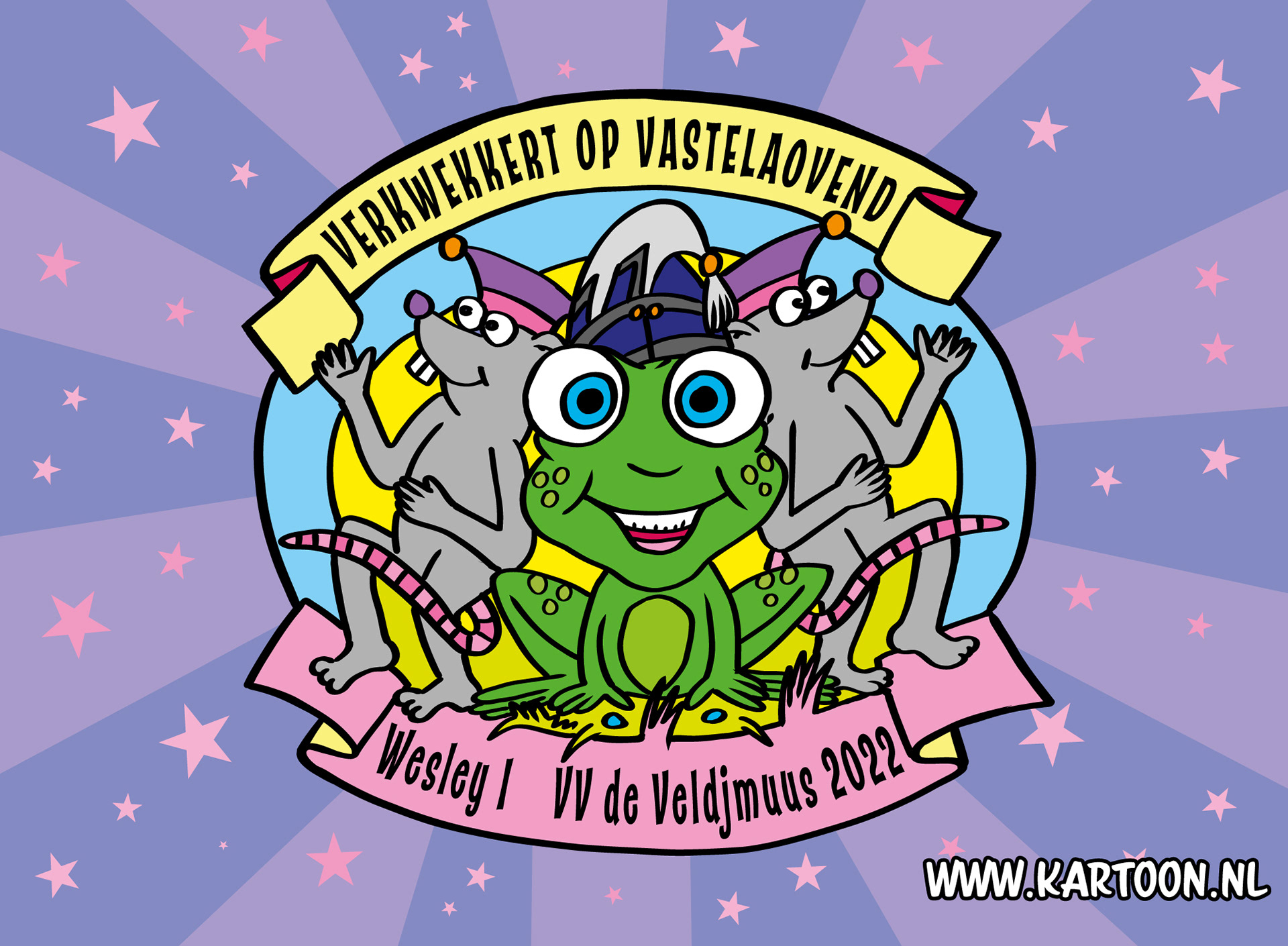 Medaille ontwerp voor VV De Veldjmuus