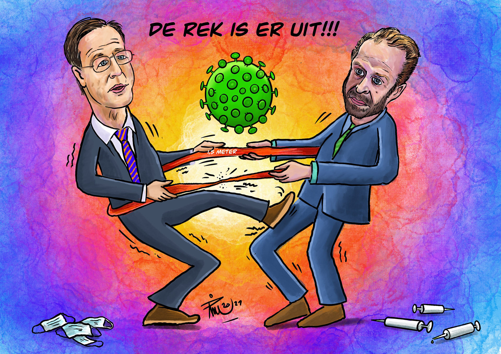 Corona moeheid in het kabinet