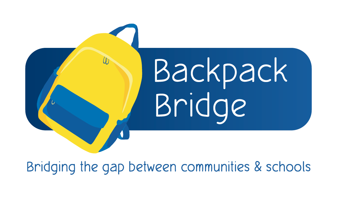 Backpack Bridge back of business card