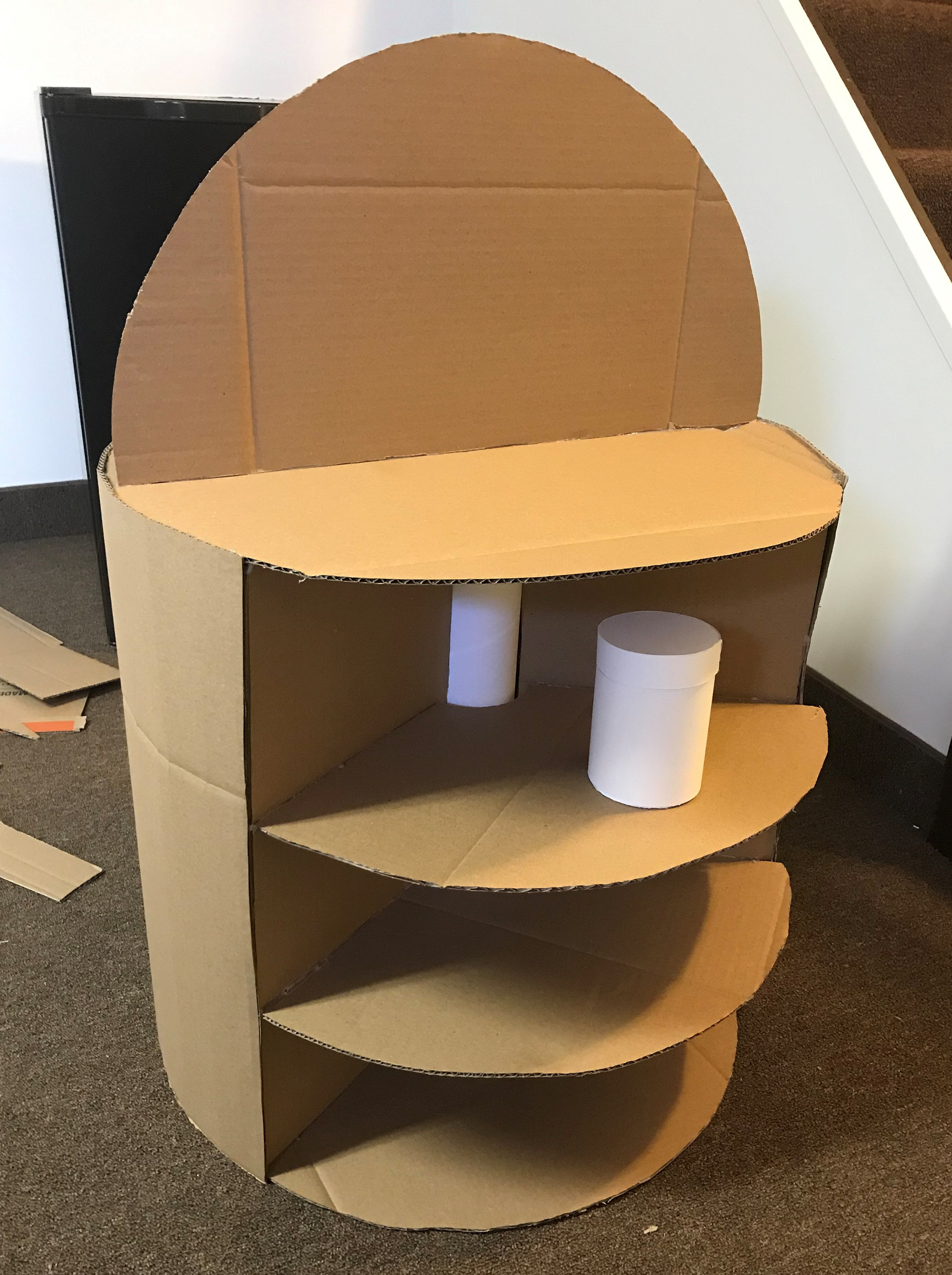 Full scale point of purchase prototype