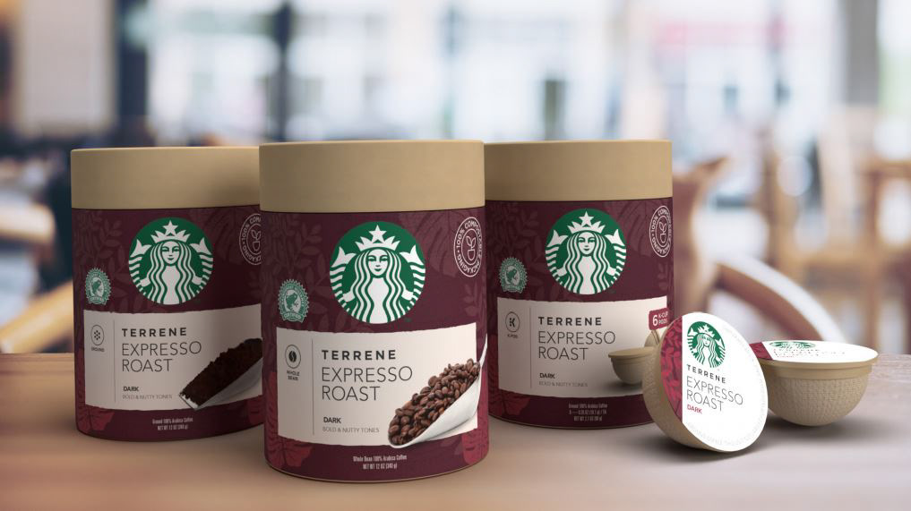 starbucks coffee bag design