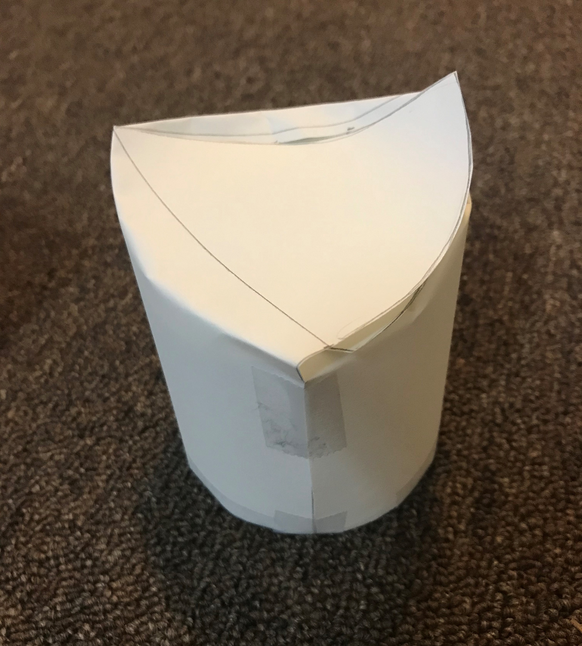 paper cup prototype closed