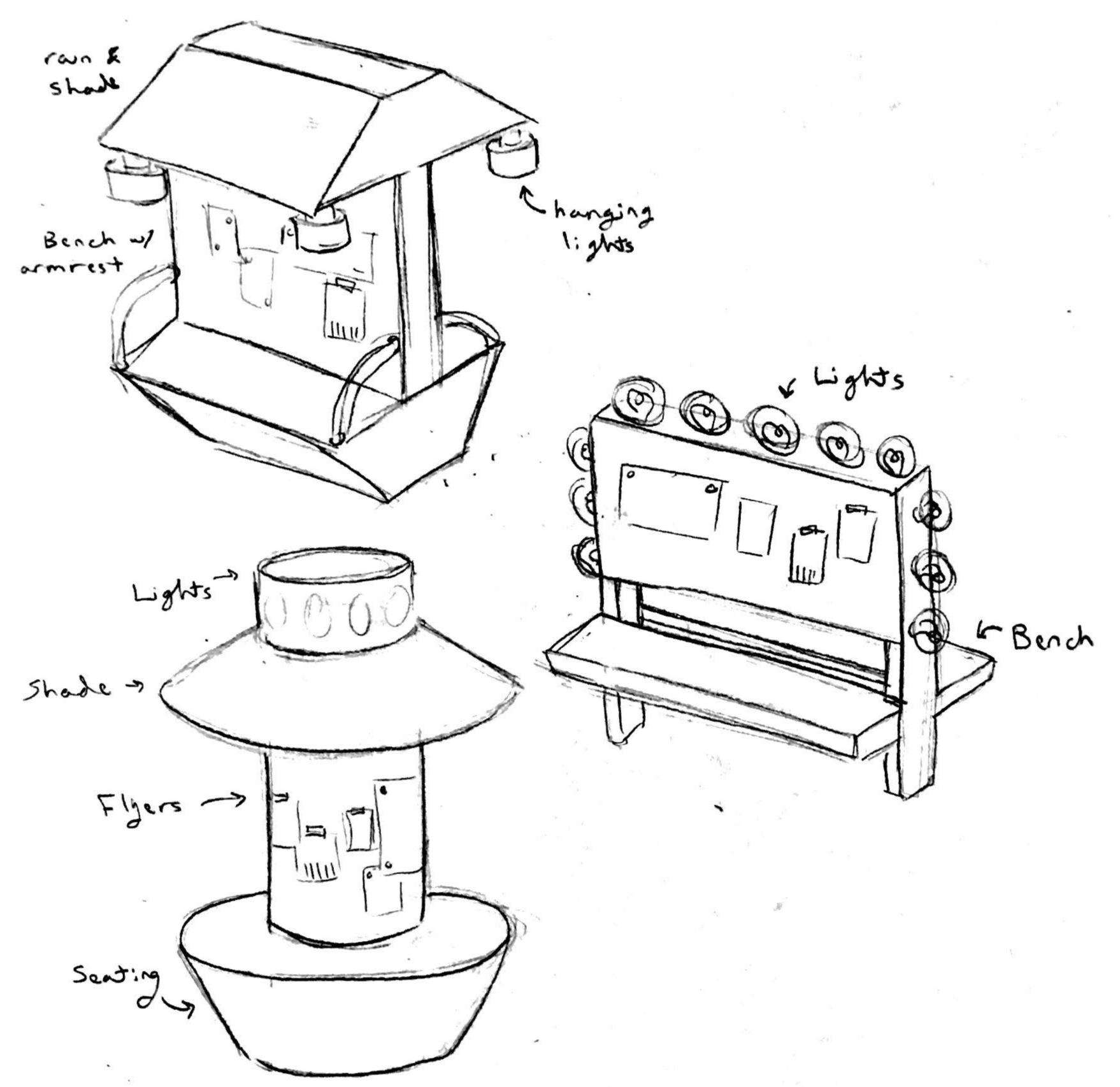 Flier Central with Bench
