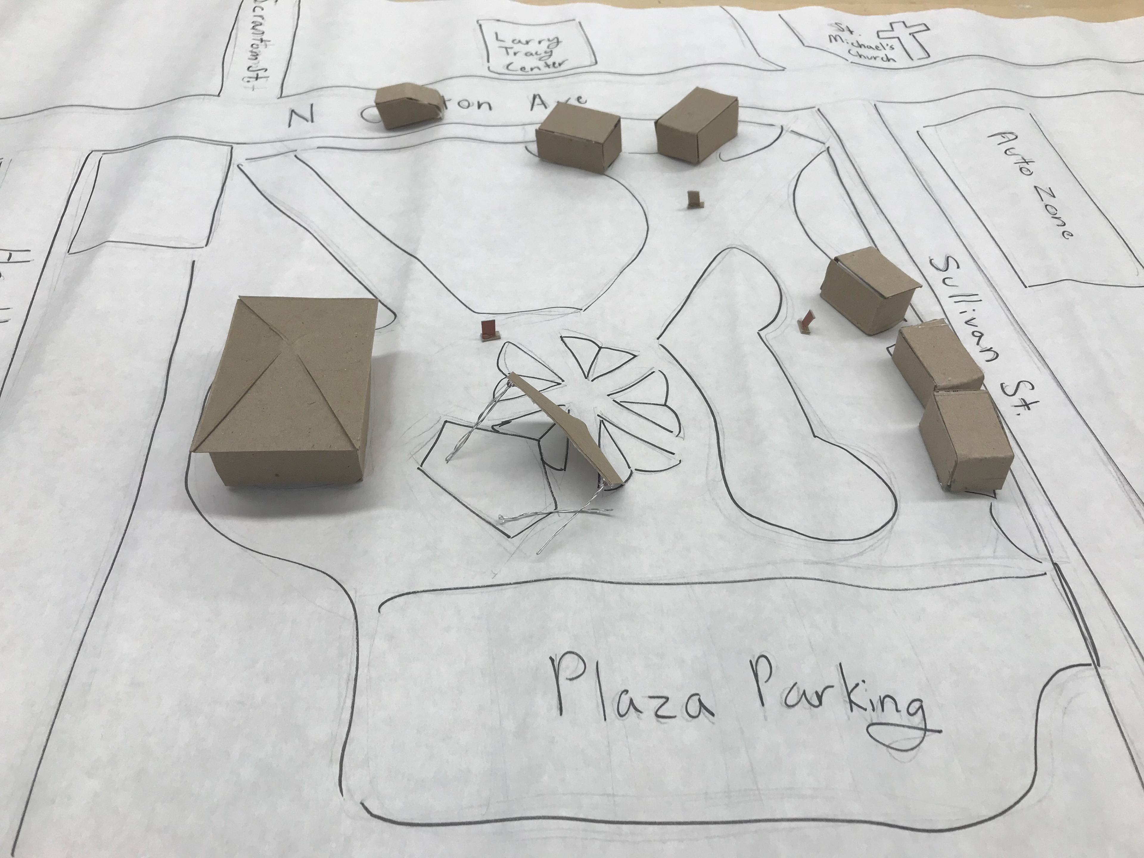 Model of Plaza