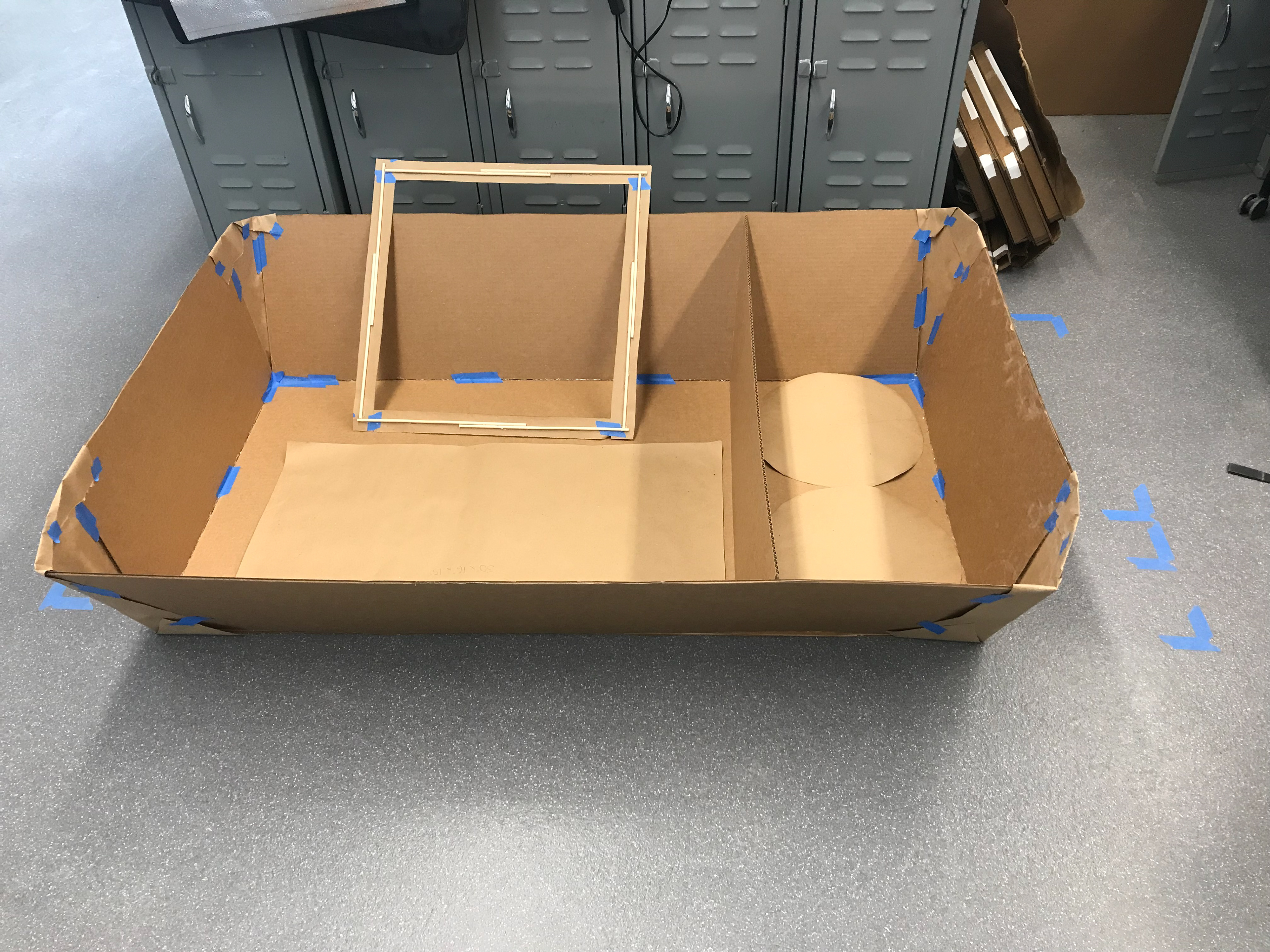 Full size Cardboard Sled