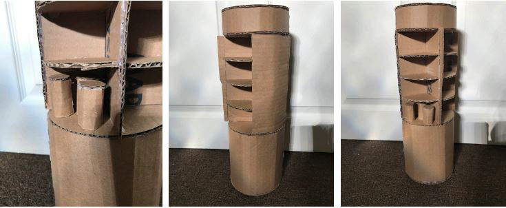 Small Scale Cardboard Point of Purchase Display
