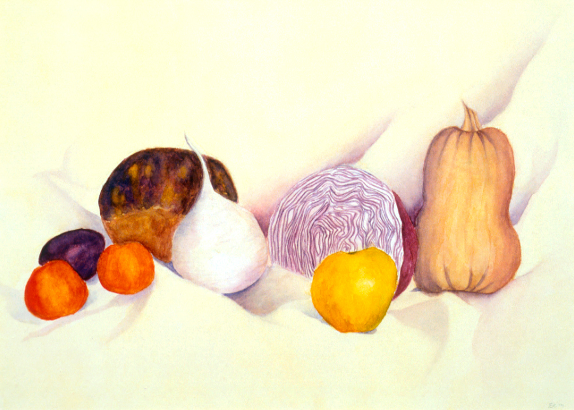 Ode to Still life, 11" x 16"