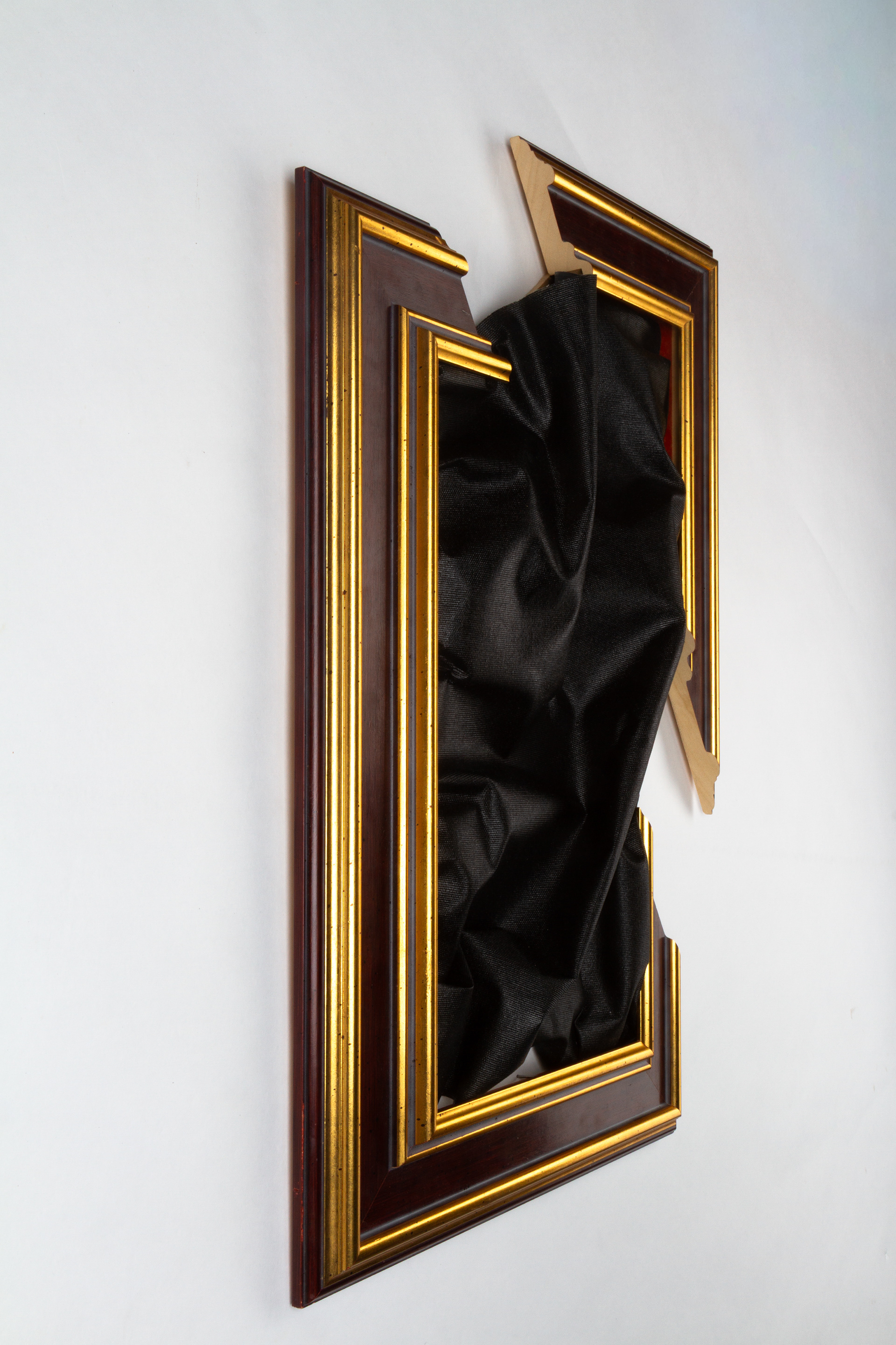 „Ohne Titel“ |2023, Acryl auf Leinwand und Rahmen, 35 x 50 x 7 cm