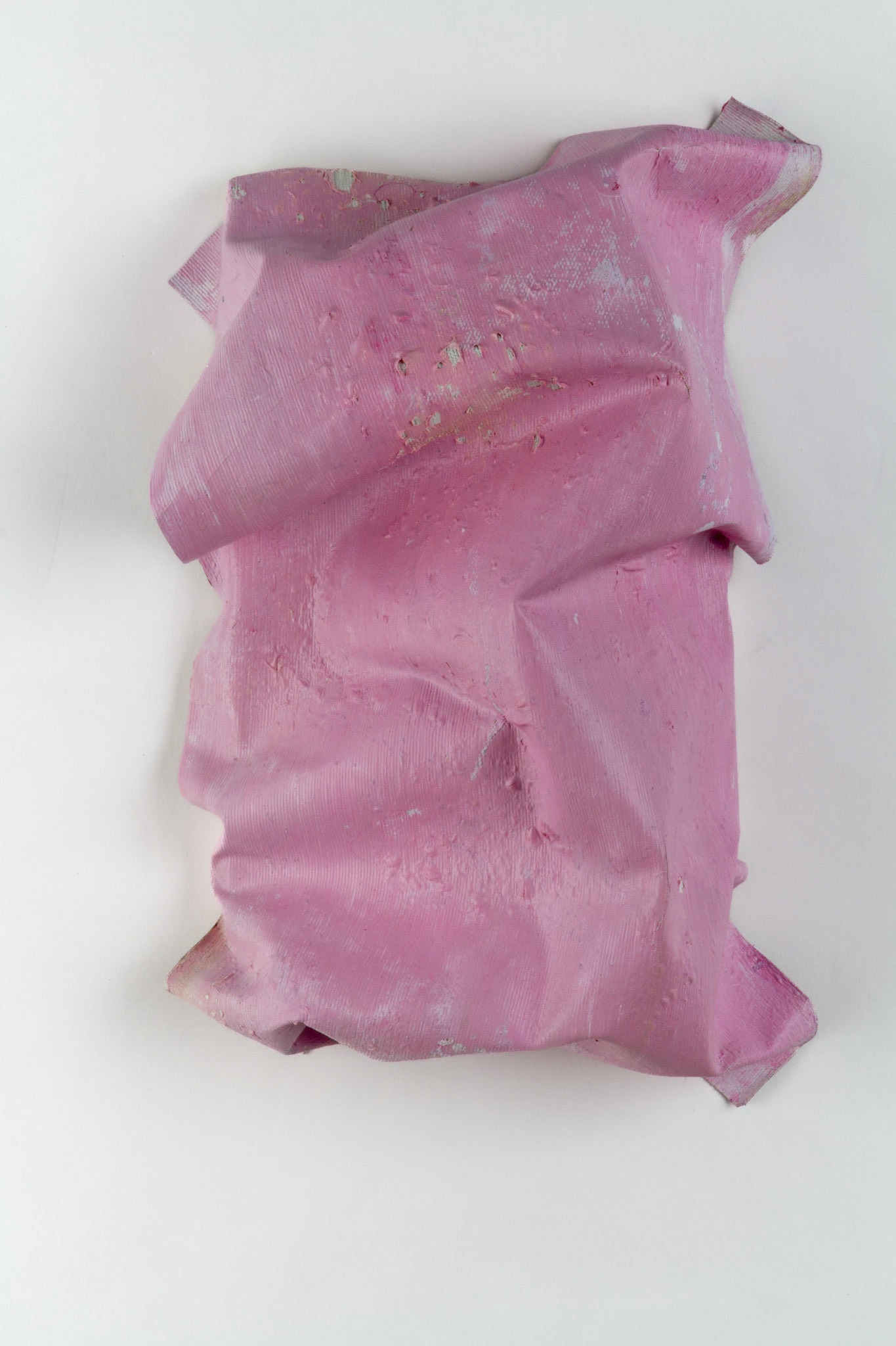 „rosa Pustel“ |2023,  Acryl auf Leinwand, 36x24x8 cm