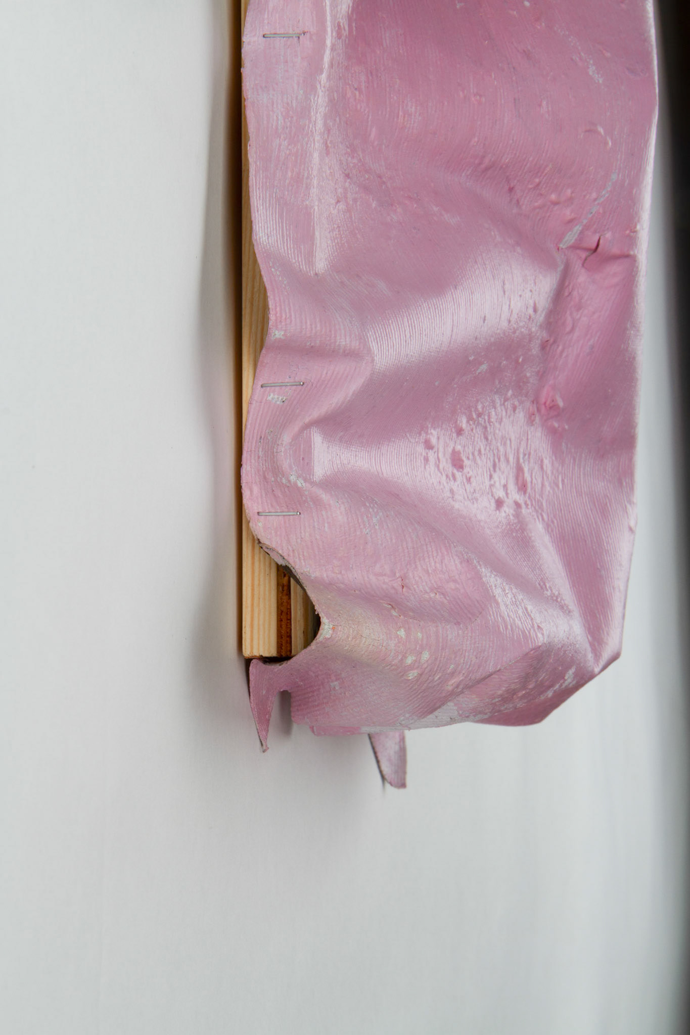 „rosa Pustel“ |2023,  Acryl auf Leinwand, 36x24x8 cm