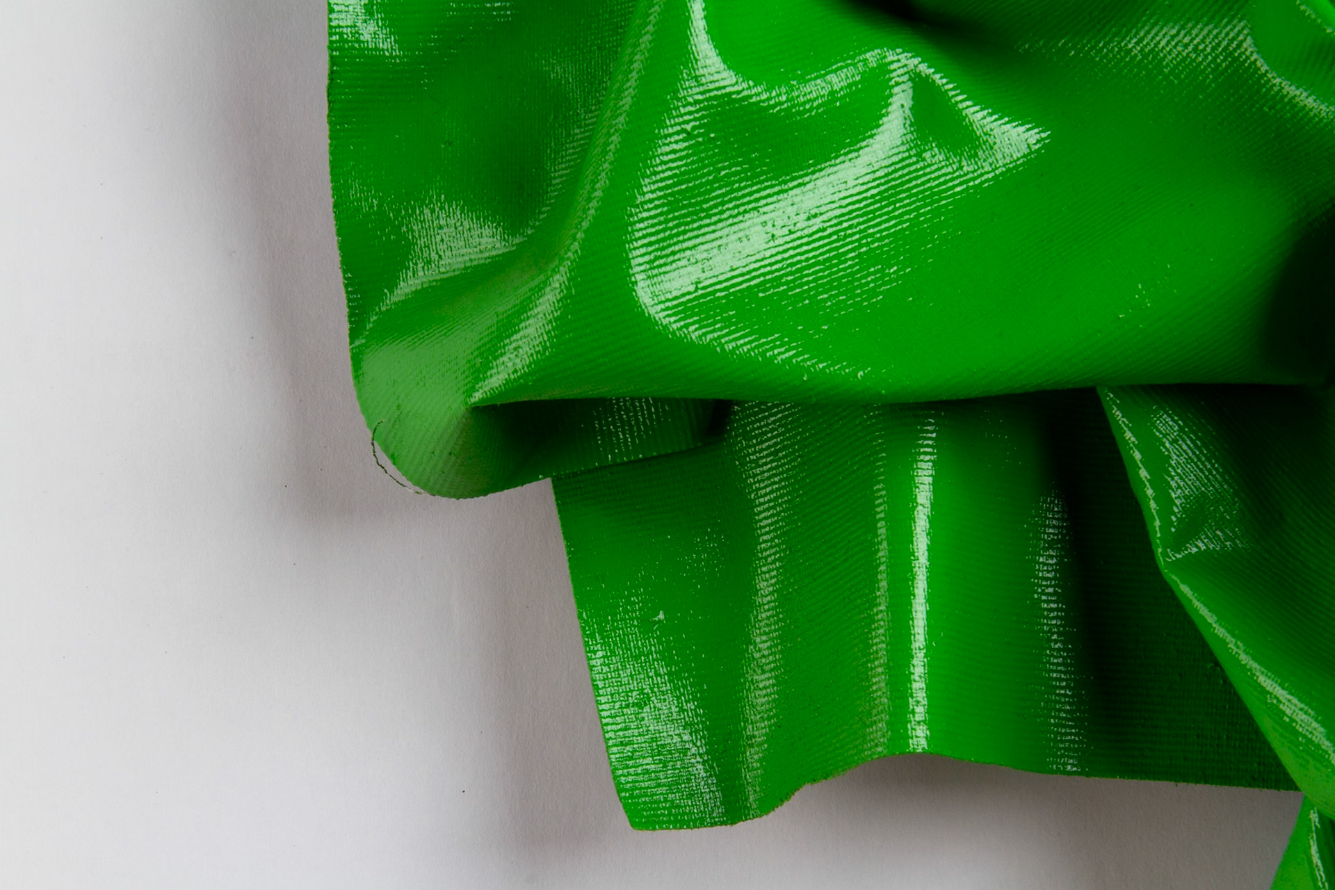 Grüner Lack |2022 Lack auf Leinwand 49x32x8cm