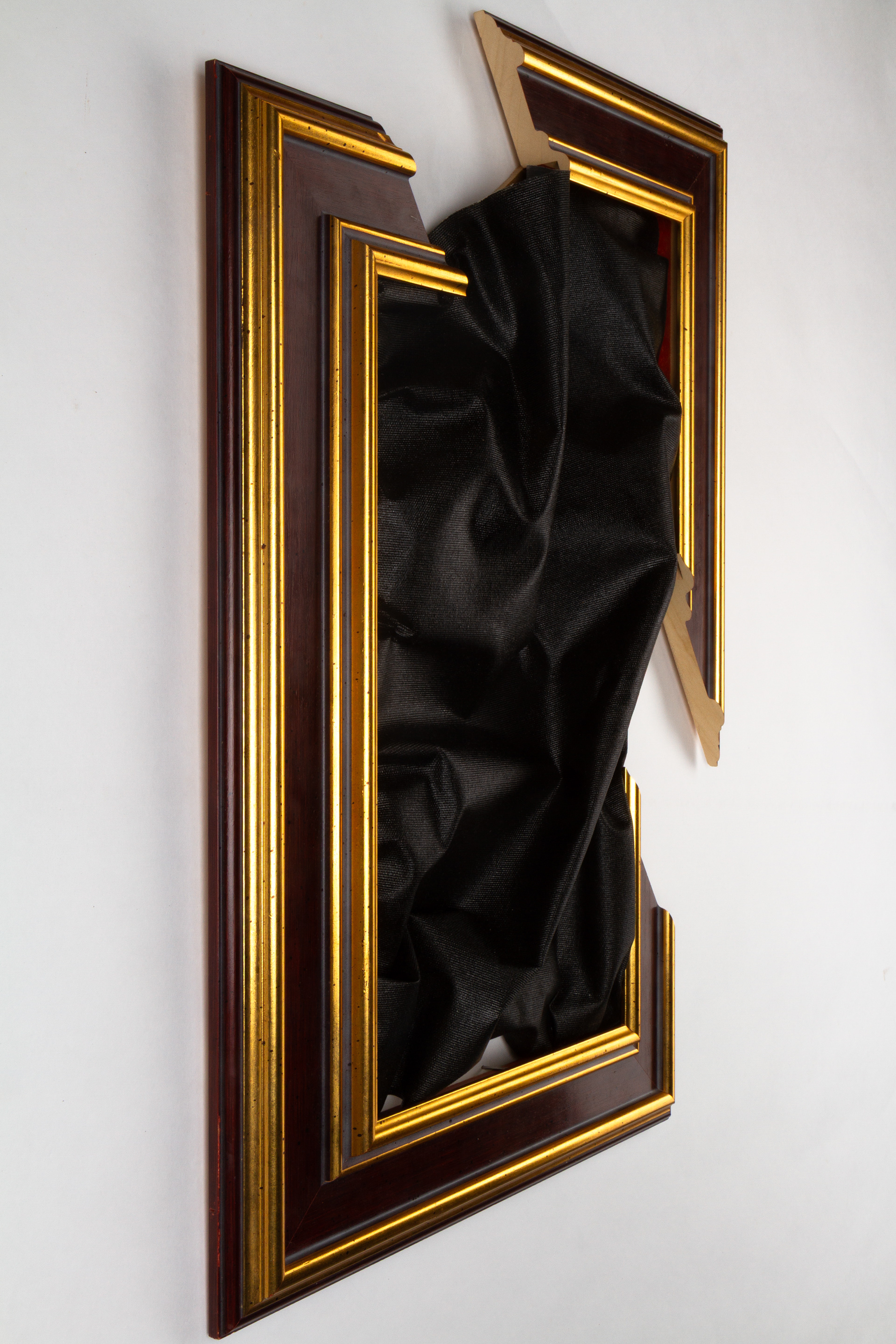 „Ohne Titel“ |2023, Acryl auf Leinwand und Rahmen, 35 x 50 x 7 cm